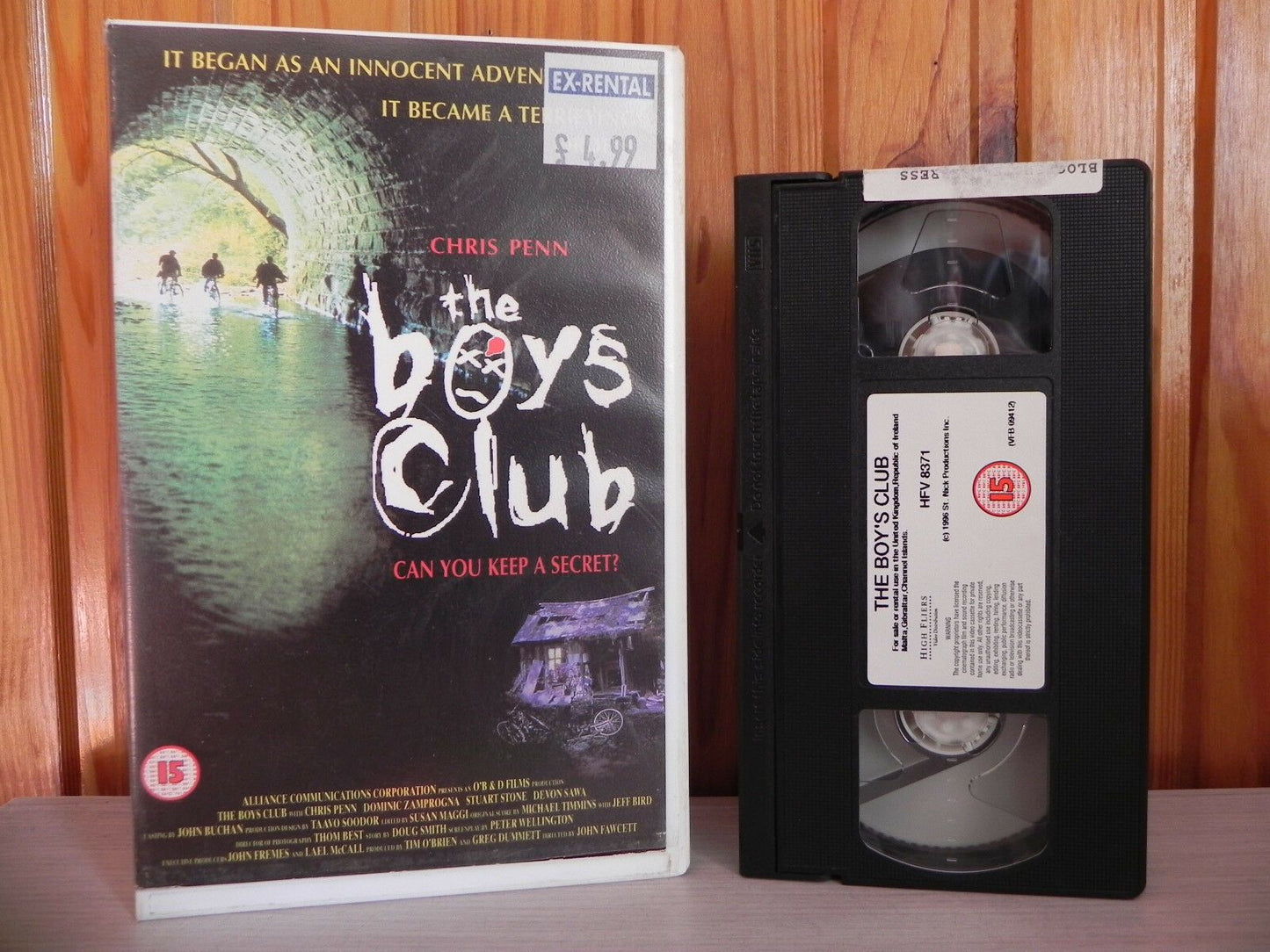 The Boys Club - Chris Penn - Drama - High Fliers - Big-Box - Ex-Rental - Pal VHS-