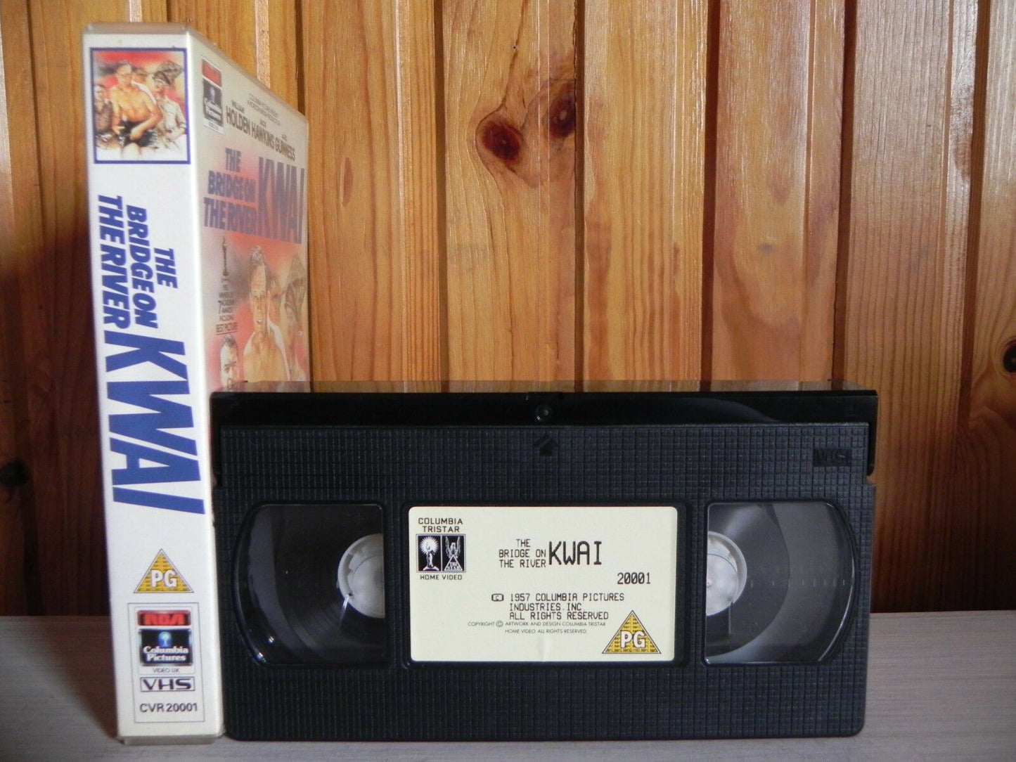 The Bridge On The River Kwai - Columbia Pictures - William Holden - Pal VHS-