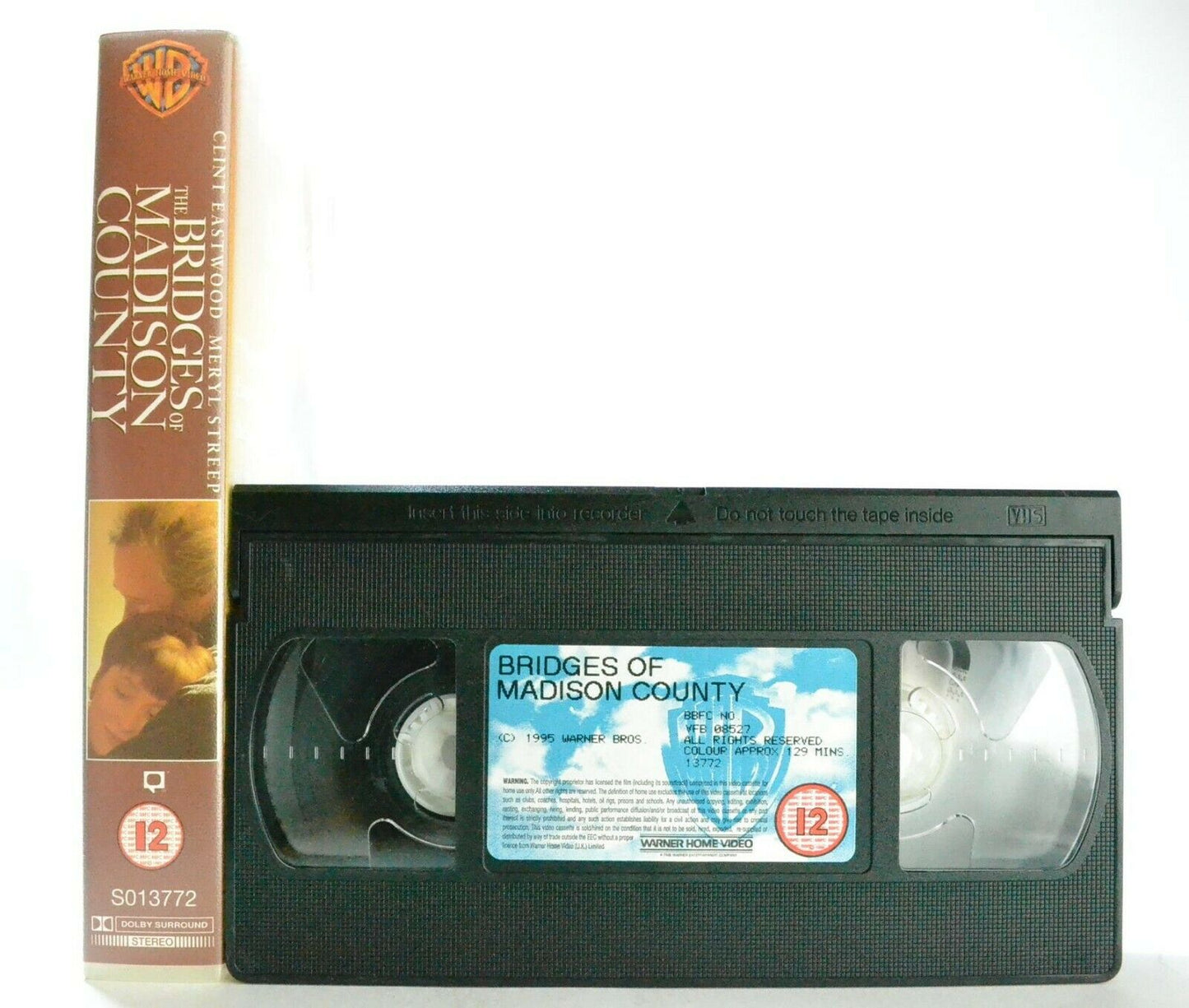 The Bridges Of Madison County: C.Eastwood/M.Streep - Romantic Drama (1995) - VHS-