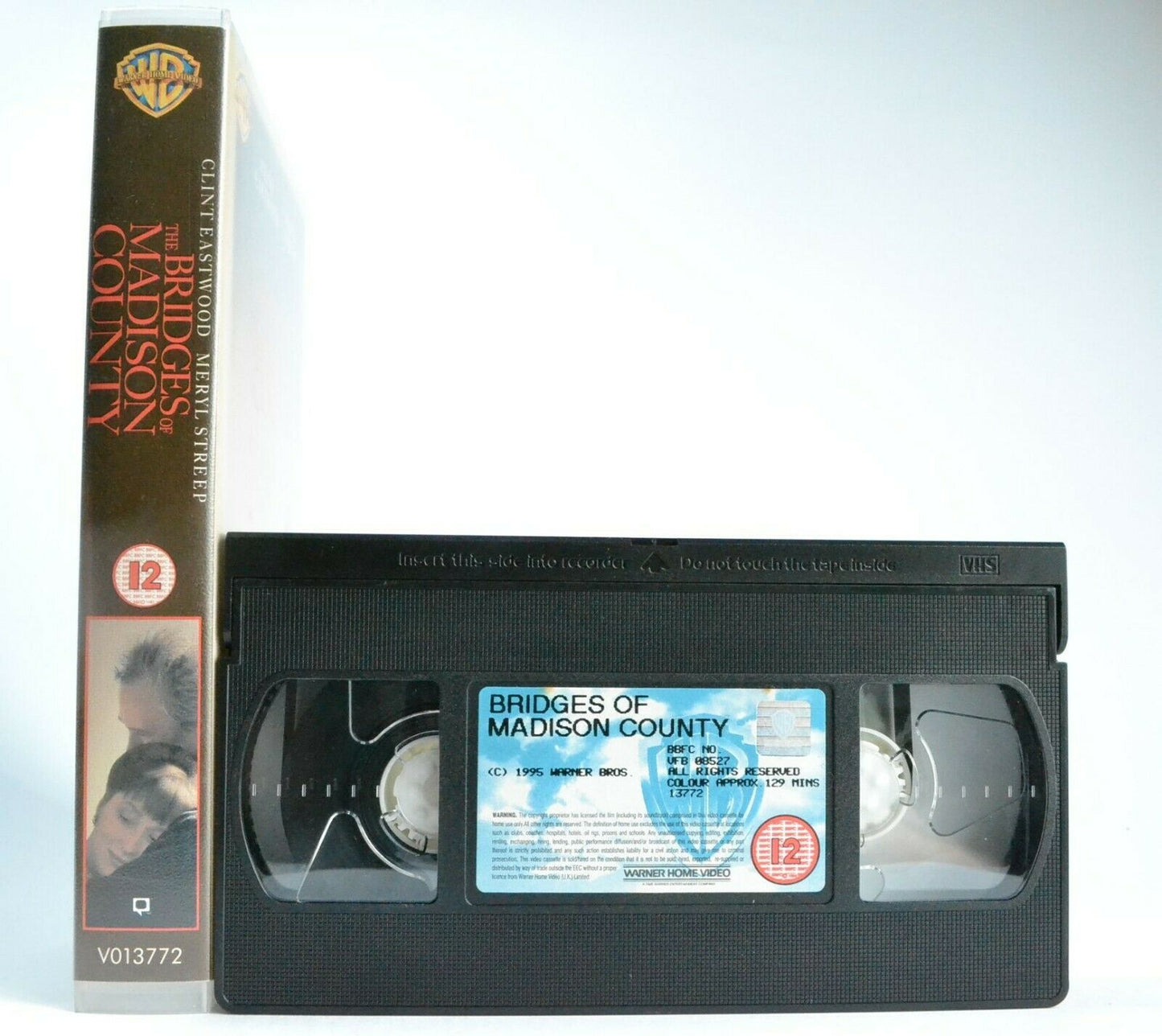 The Bridges Of Madison County - Romantic Drama - C.Eastwood/M.Streep - Pal VHS-