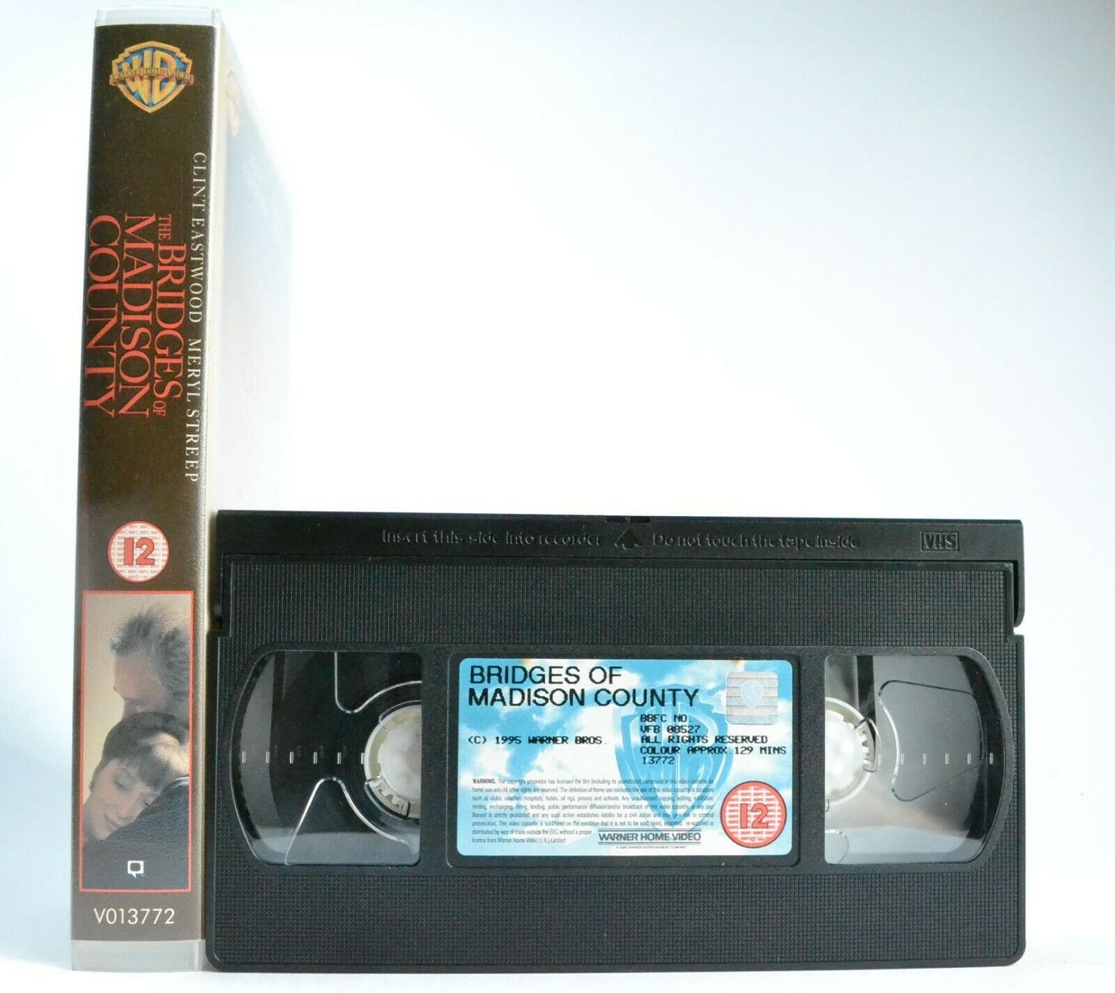 The Bridges Of Madison County - Romantic Drama - C.Eastwood/M.Streep - Pal VHS-