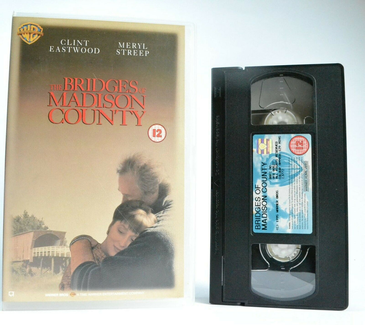 The Bridges Of Madison County - Romantic Drama - C.Eastwood/M.Streep - Pal VHS-