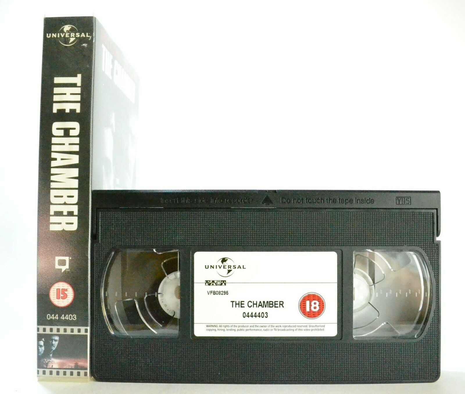 The Chamber: Based On J.Grisham Novel - Court Thriller - Gene Hackman - Pal VHS-