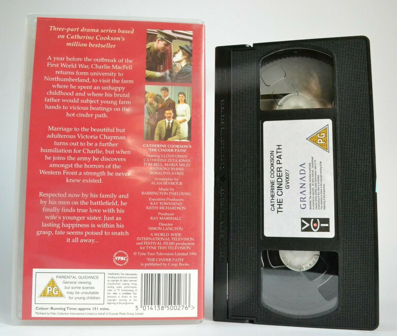 The Cinder Path; [Catherine Cookson]: Drama Series - Catherine Zeta Jones - VHS-