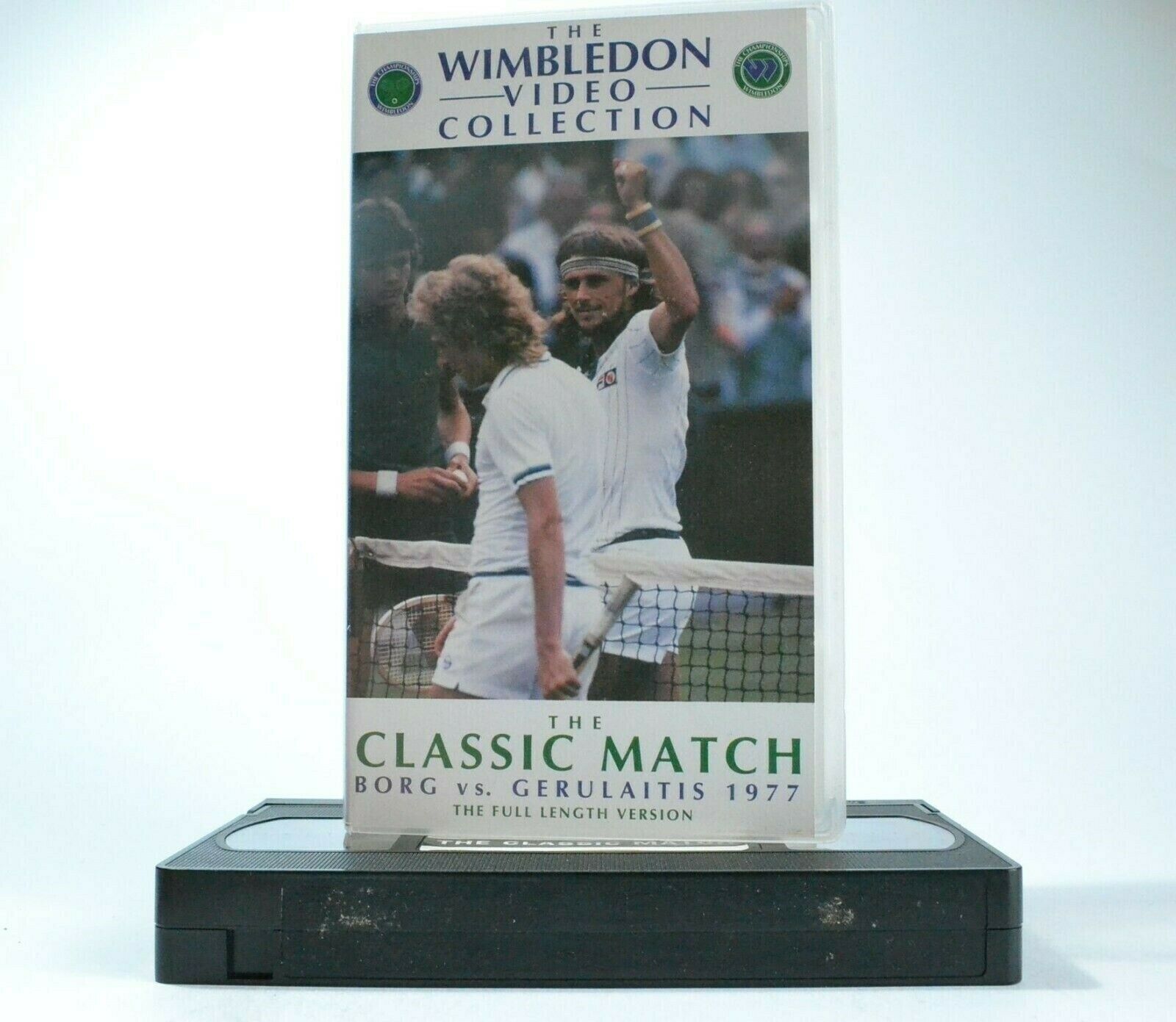 The Classic Match: Borg Vs.Gerulaitis (1977) - Wimbledon - Tennis - Sports - VHS-