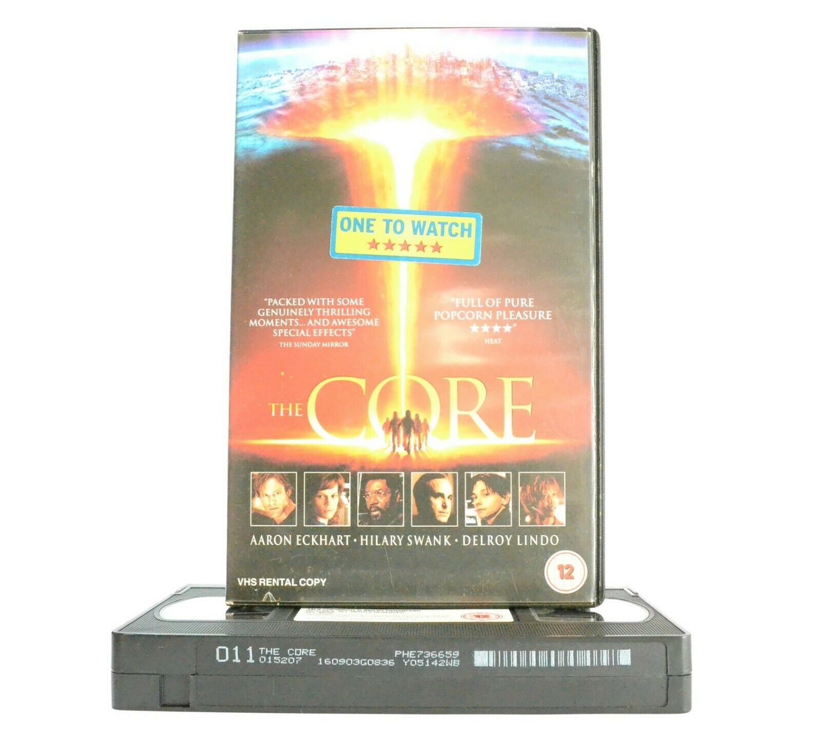 The Core: Sci-Fi Disaster Film (2003) - Large Box - A.Eckhart/H.Swank - Pal VHS-