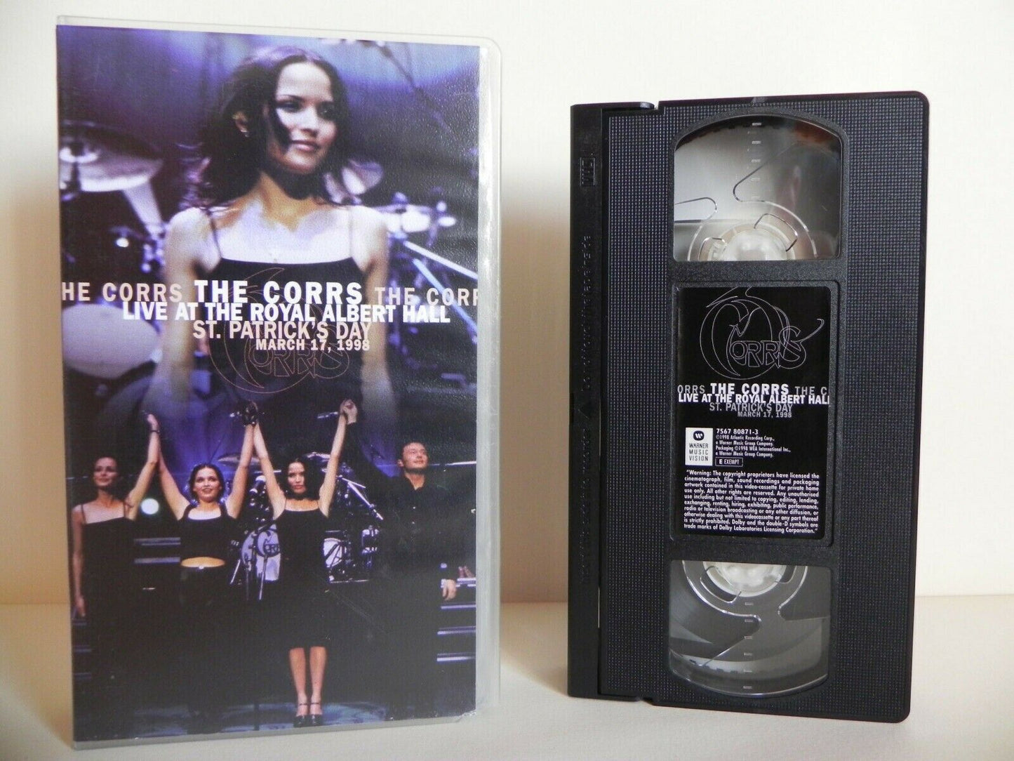 The Corrs - Live At The Royal Albert Hall - St. Patrick's Day - March 1998 - VHS-