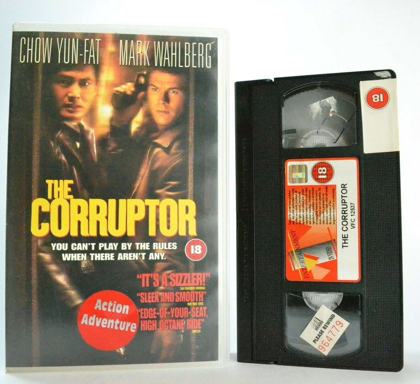 The Corruptor: Film By J.Foley - Large Box - Action/Adventure - M.Wahlberg - VHS-