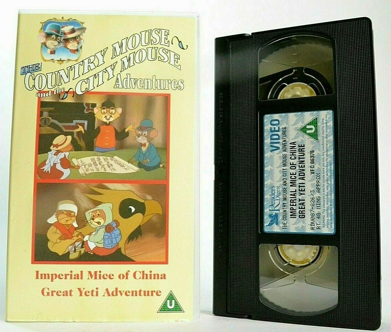 The Country Mouse And The City Mouse Adventures -'Imperial Mice Of China'- VHS-