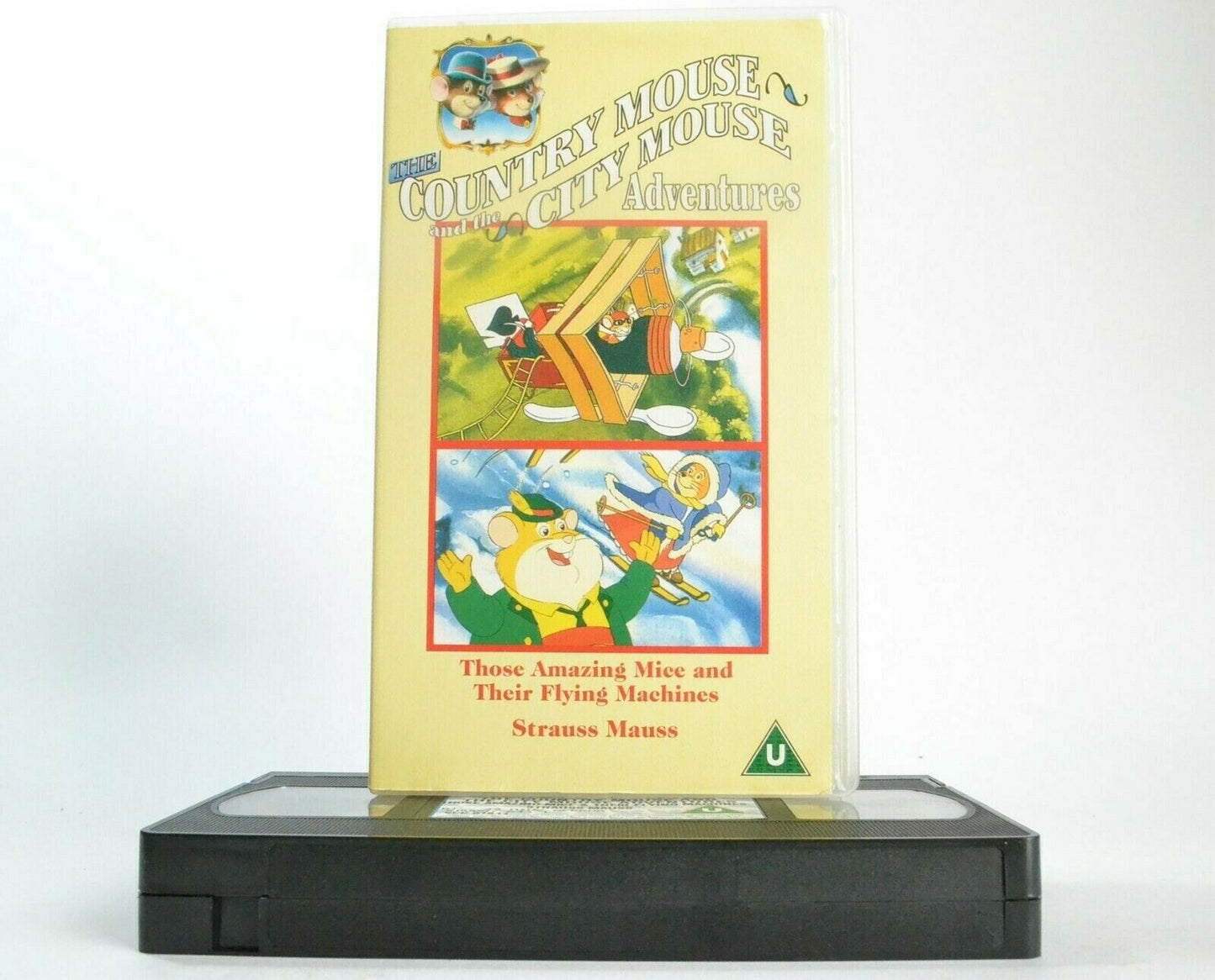 The Country Mouse And The City Mouse Adventures -'Strauss Mauss'- Kids - Pal VHS-