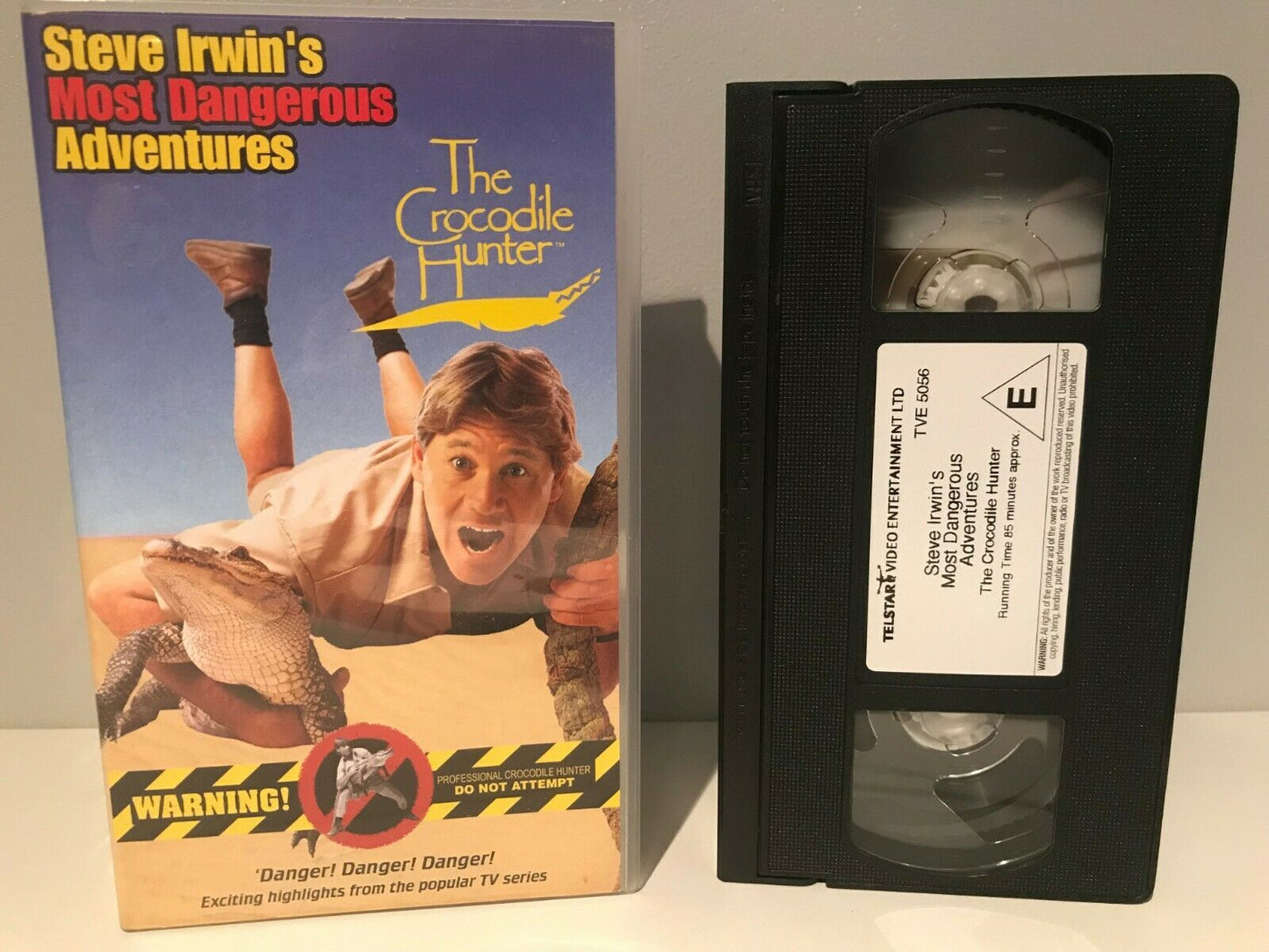 The Crocodile Hunter [Steve Irwin] - Nile Crocodile - Animal Planet - Pal VHS-