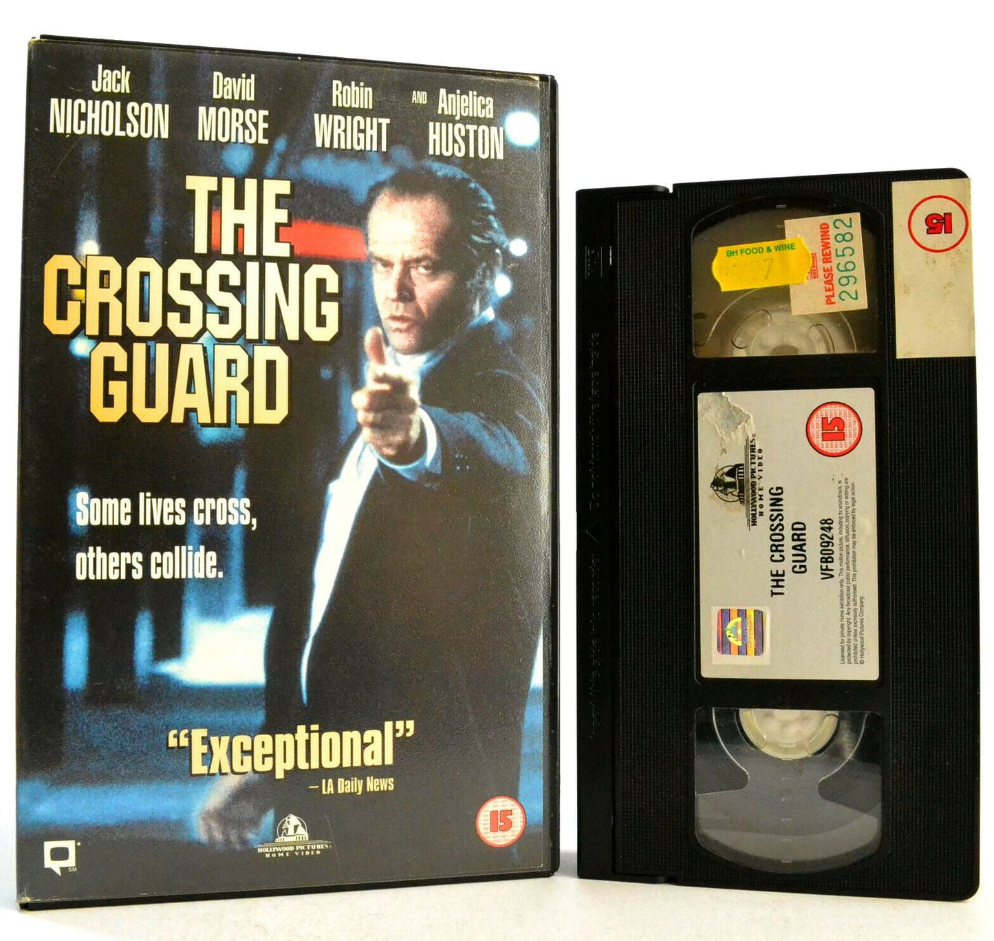 The Crossing Guard: Independent Drama (1995) - Large Box - Ex-Rental - Pal VHS-