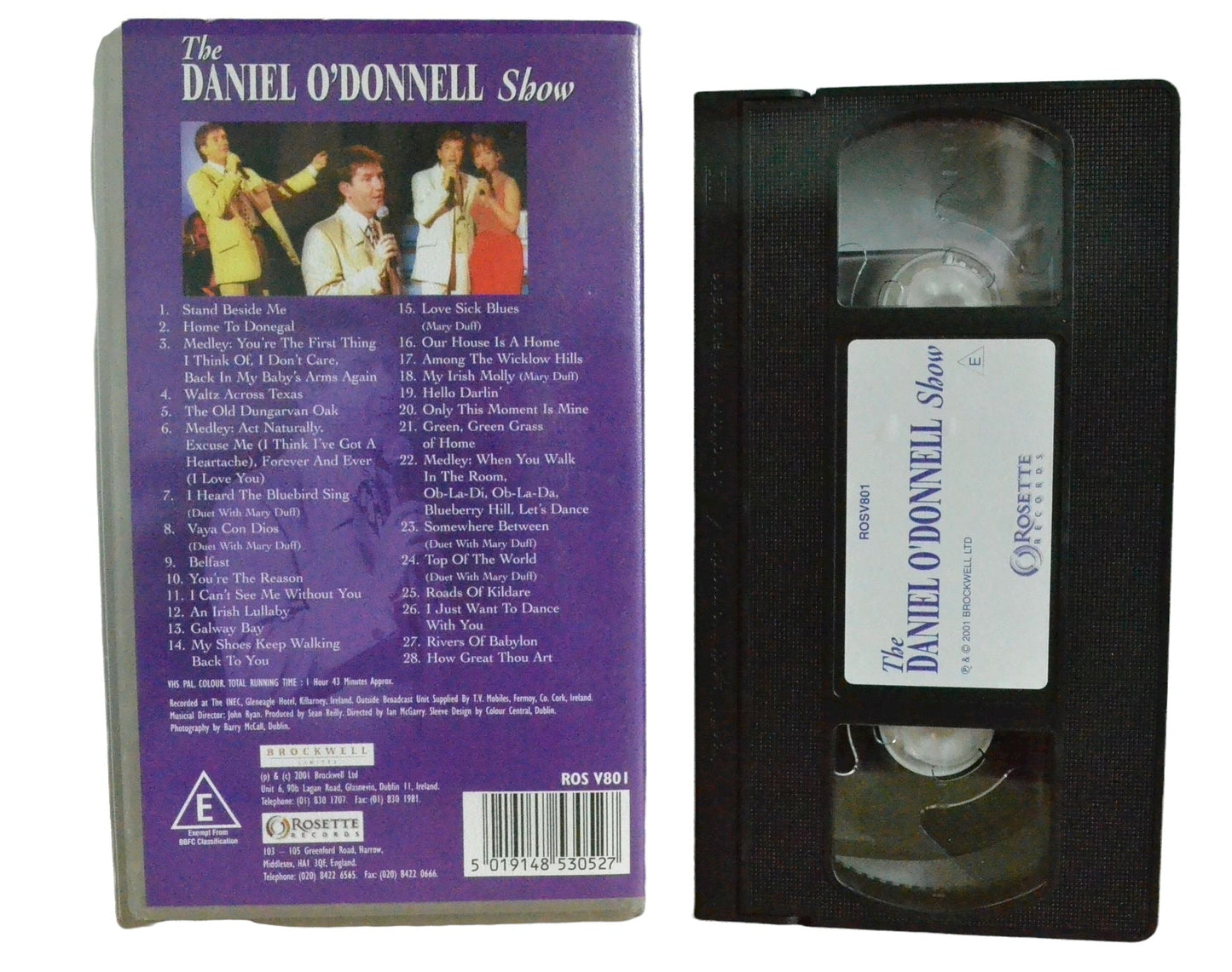 The Daniel O'Donnell Show - Jonathan Ansell - Rosette Records - Music - Pal VHS-