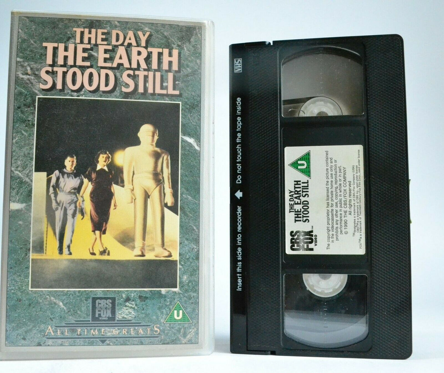 The Day The Earth Stood Still (1951): (1990) CBS/FOX Release - Sci-Fi - Pal VHS-