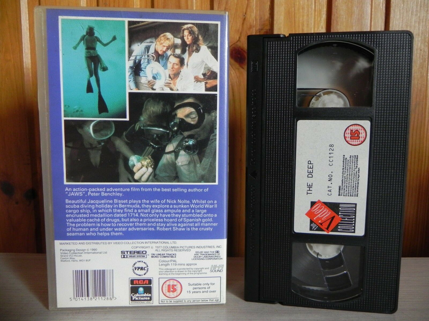 The Deep - Columbia Pictures - Adventure Video 1977 - Jacqueline Bisset - VHS-