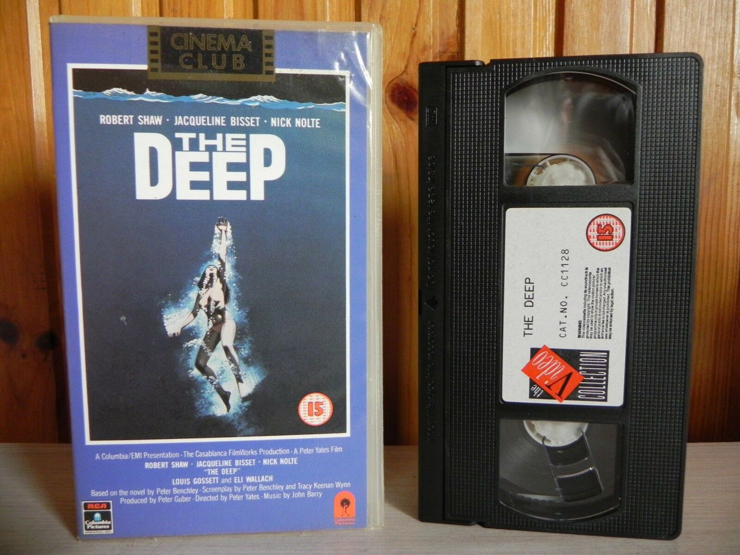 The Deep - Columbia Pictures - Adventure Video 1977 - Jacqueline Bisset - VHS-