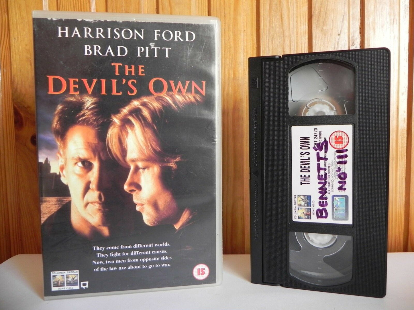 The Devil's Own - Columbia - Drama - Ex-rental - Harrison Ford - Big Box - VHS-