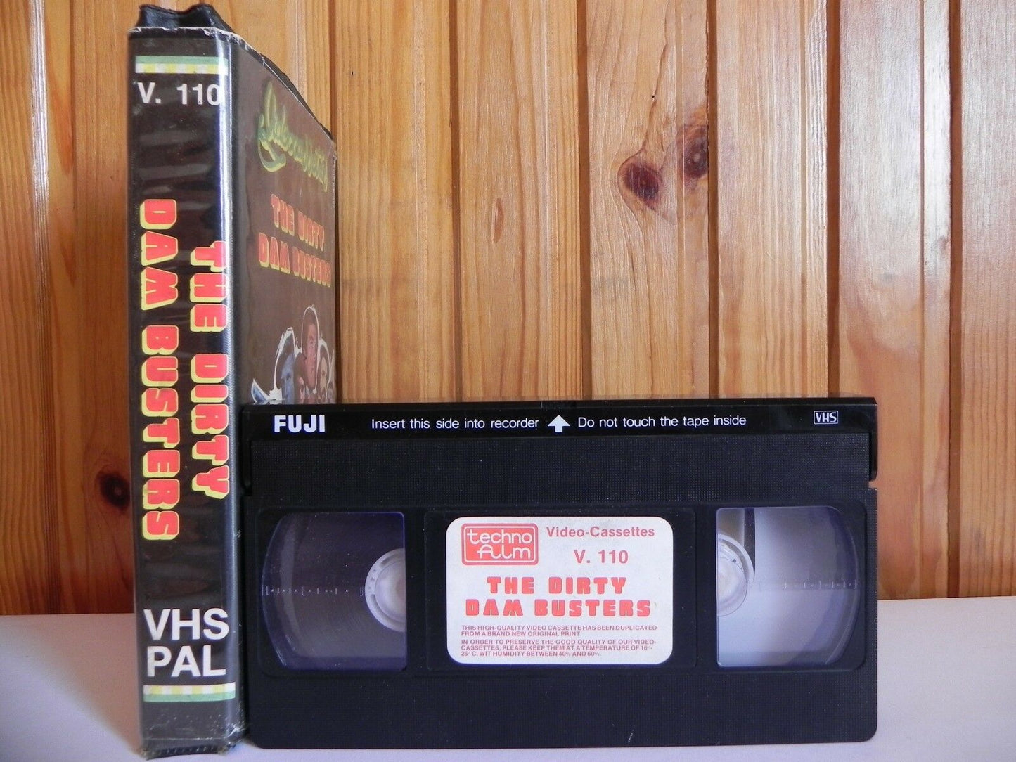 The Dirty Dam Busters - Techno Film - War Drama - Klaus Kinski - Big Box - VHS-