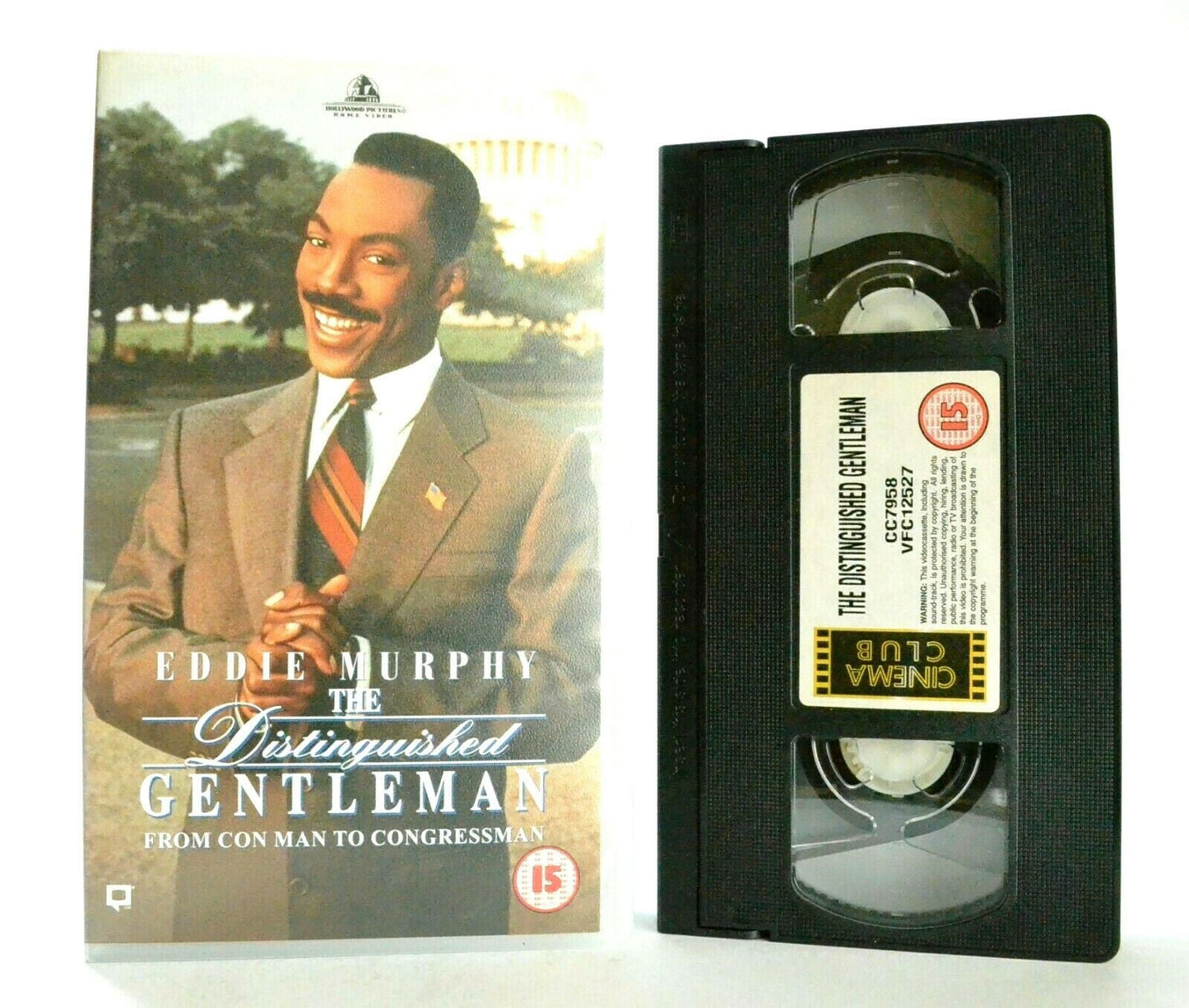 The Distinguished Gentelman: J.Lynn Film - Political Comedy - E.Murphy - Pal VHS-