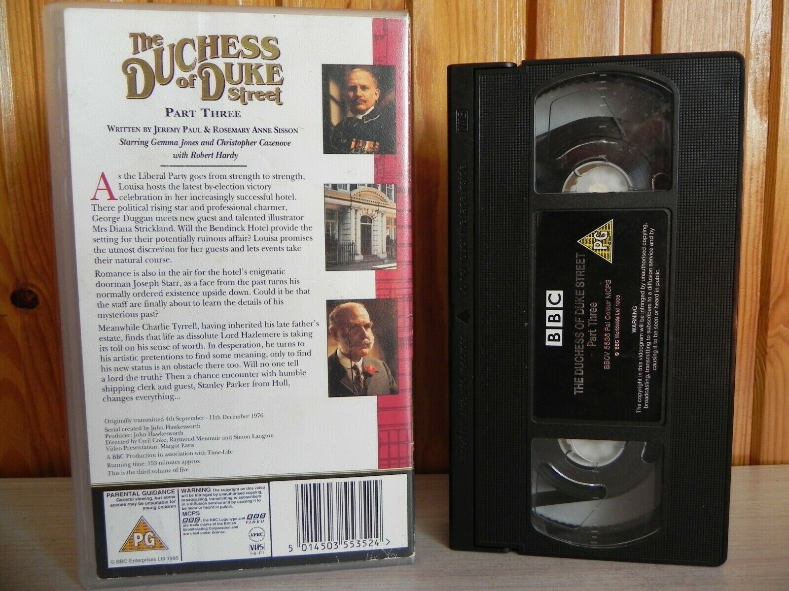 The Duchess Of Duke Street - Part 3 - The Original BBC Series - Drama - Pal VHS-