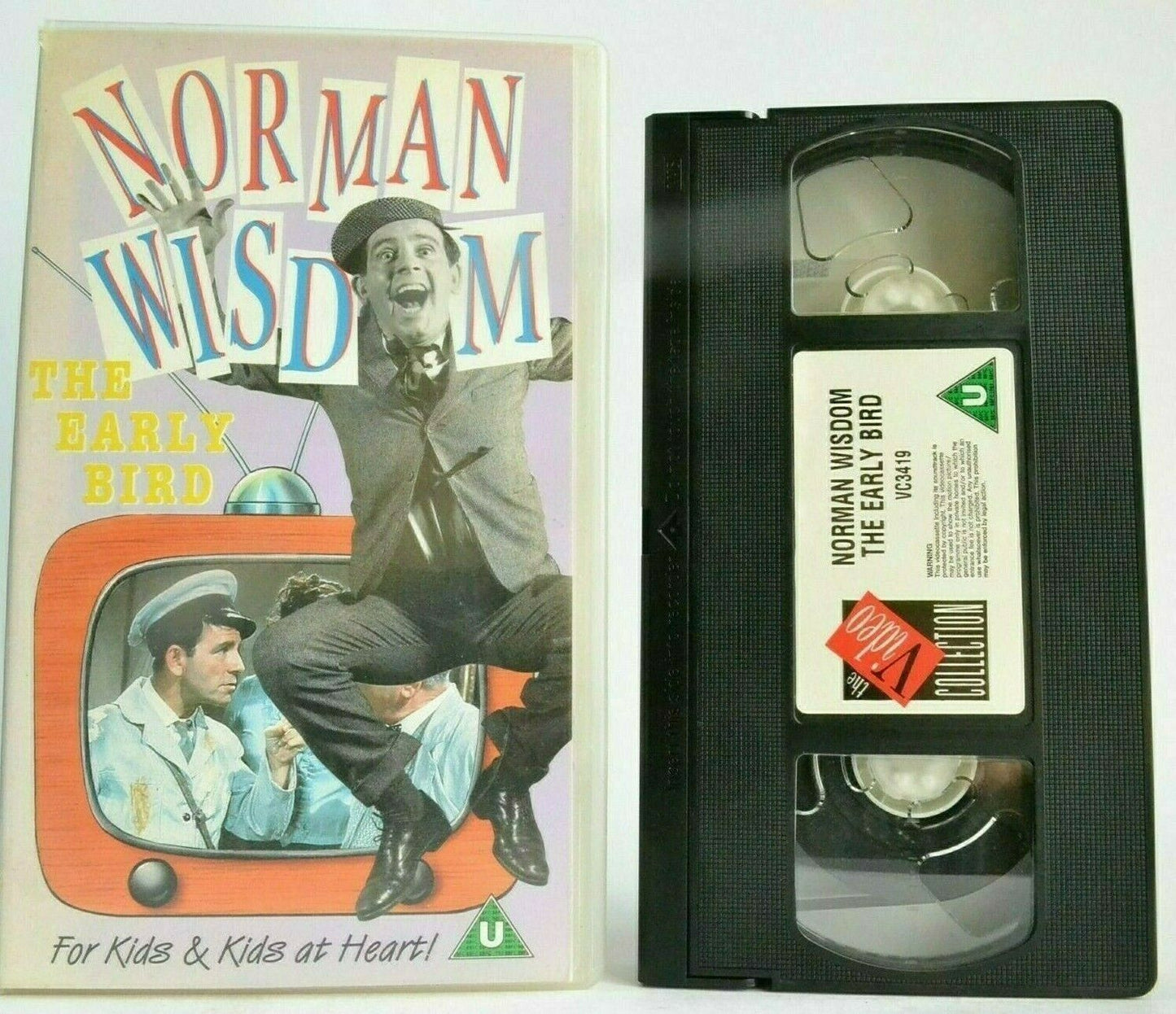 The Early Bird (1965); [In Colour ] Comedy - Norman Wisdom / Paddy O'Neil - VHS-