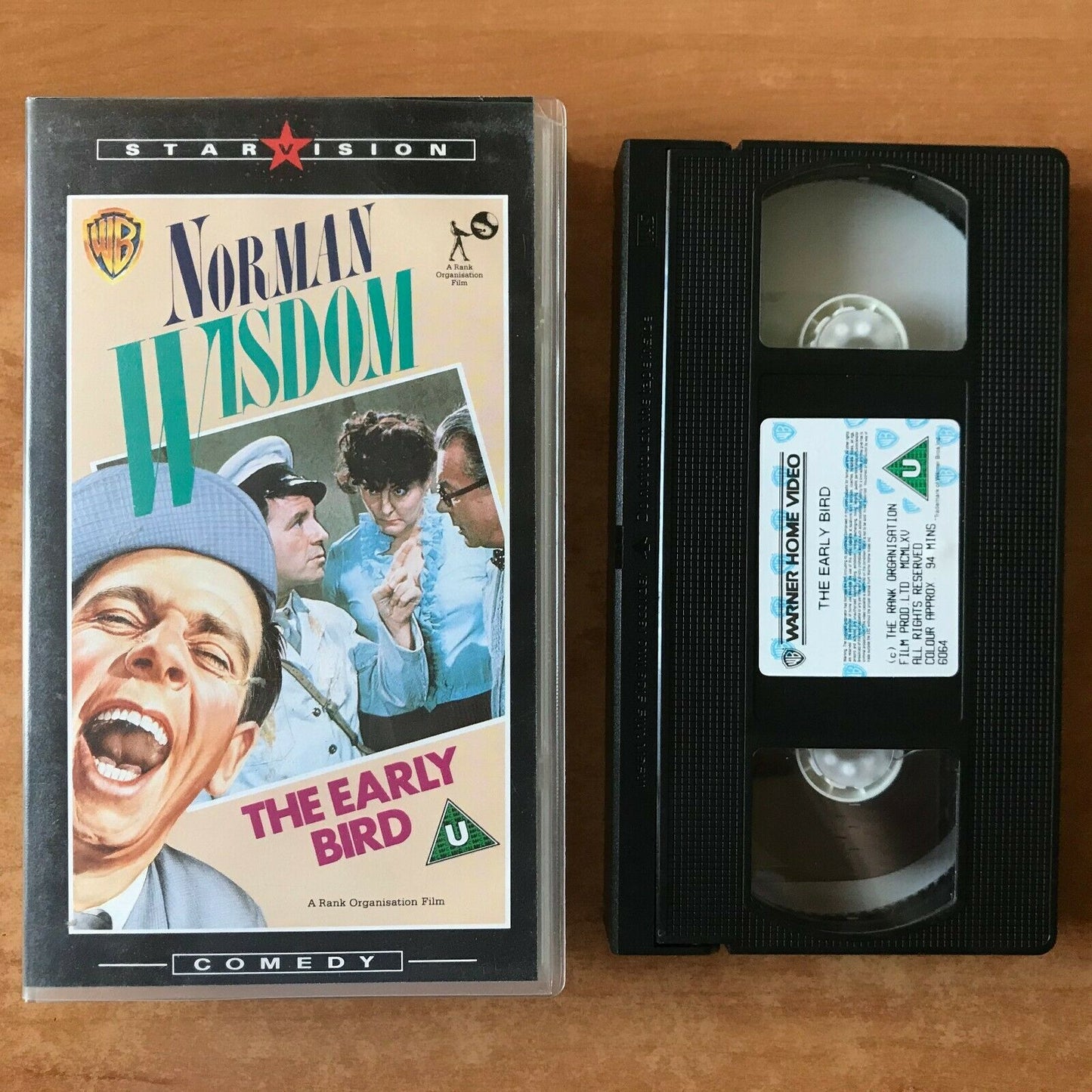 The Early Bird (1965); Independent Comedy - Norman Wisdom / Paddy O'Neil - VHS-