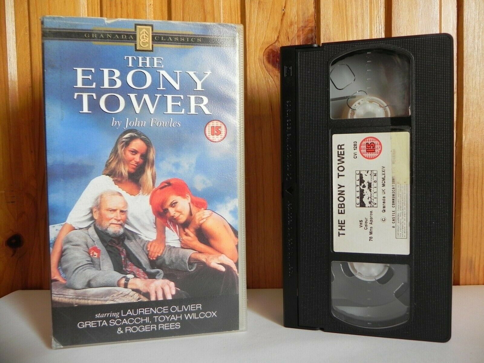 The Ebony Tower - Classic TV Drama - Laurence Olivier - Greta Scacchi - Pal VHS-