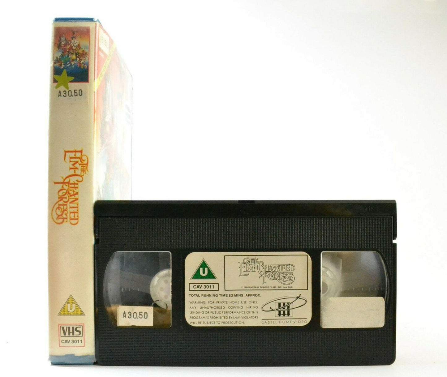 The Elm-Chanted Forest: Milan Blažeković - Yugoslavia (1986) - Large Box - VHS-