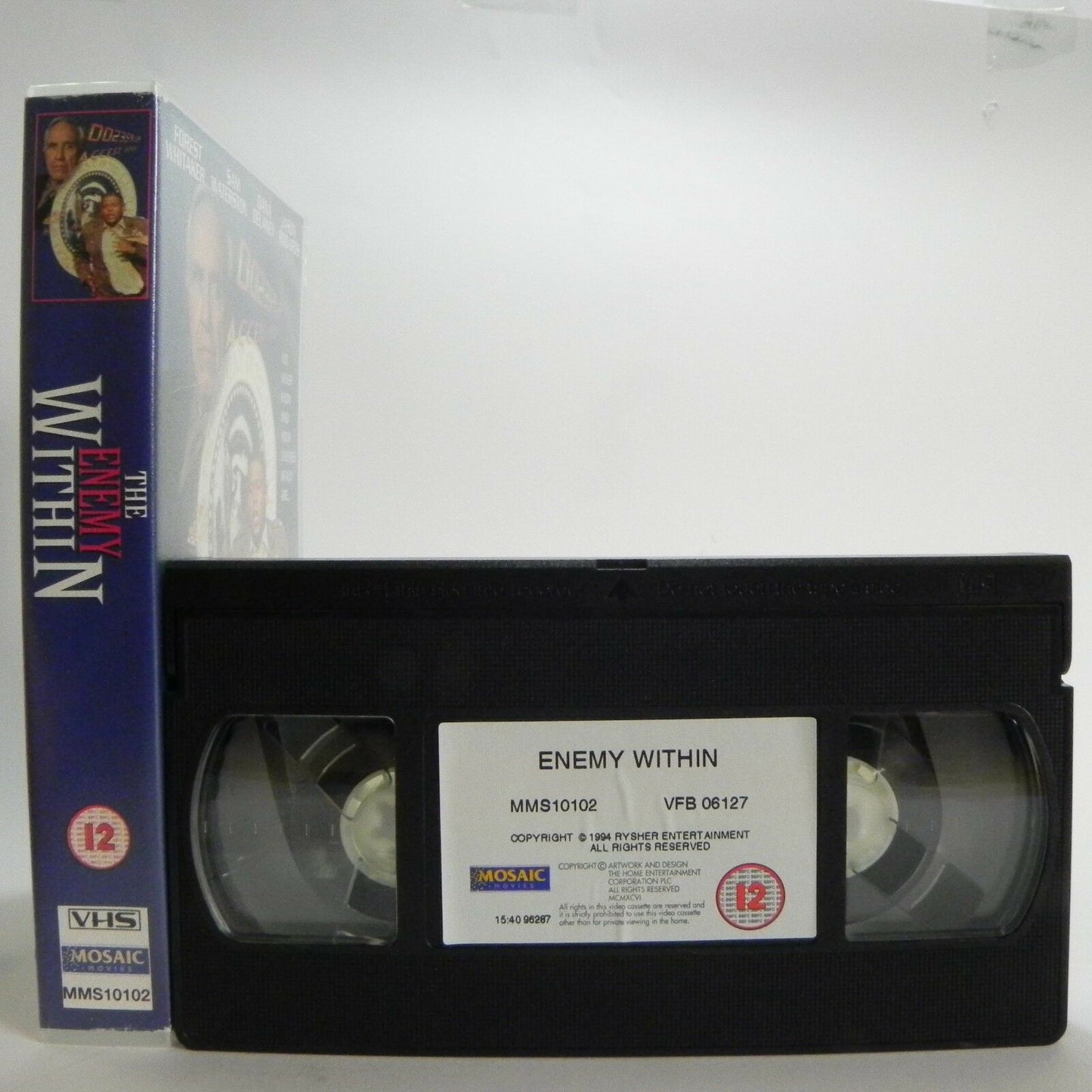 The Enemy Within: (1994) TV Movie - By J.Darby - F.Whitaker/S.Waterson - VHS-