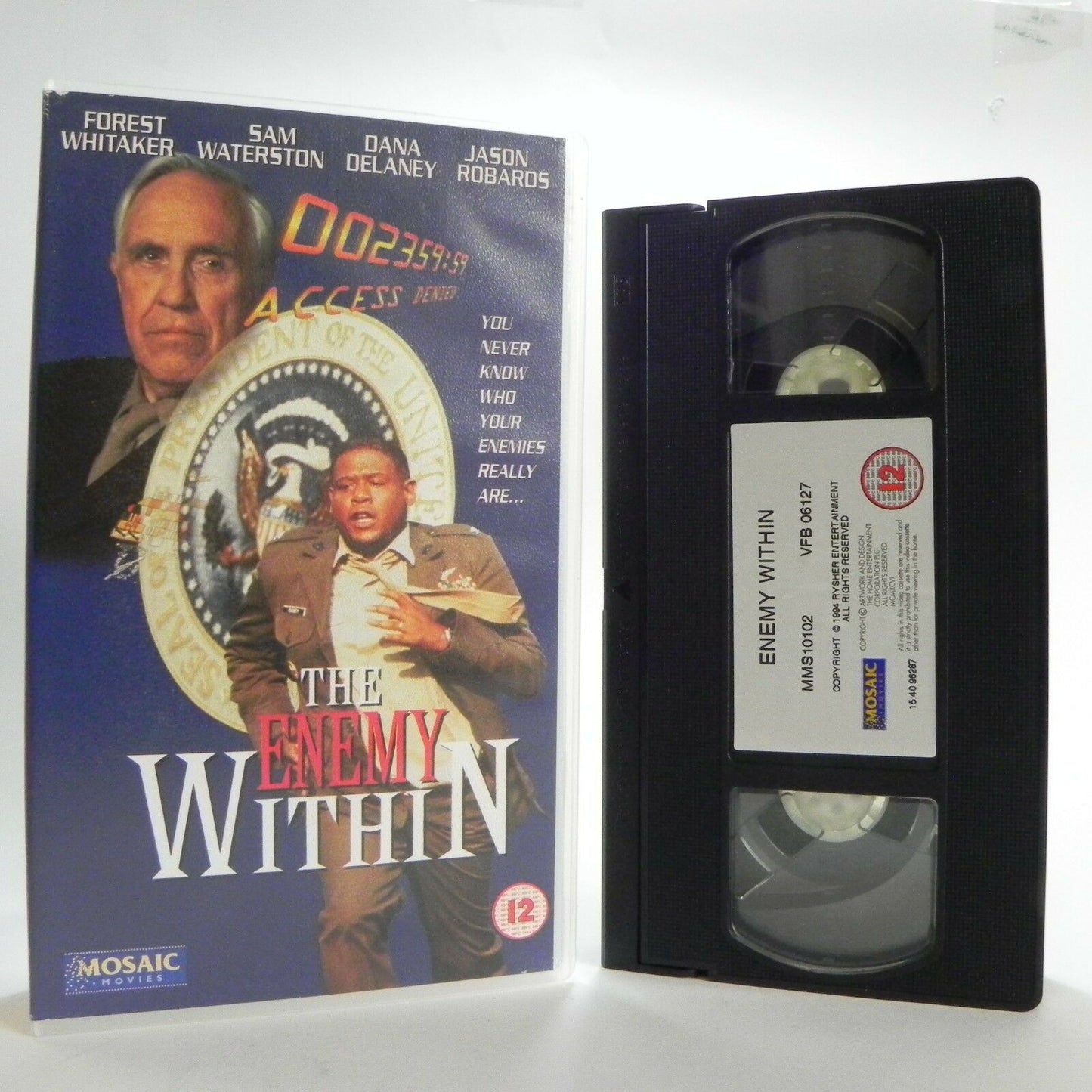 The Enemy Within: (1994) TV Movie - By J.Darby - F.Whitaker/S.Waterson - VHS-