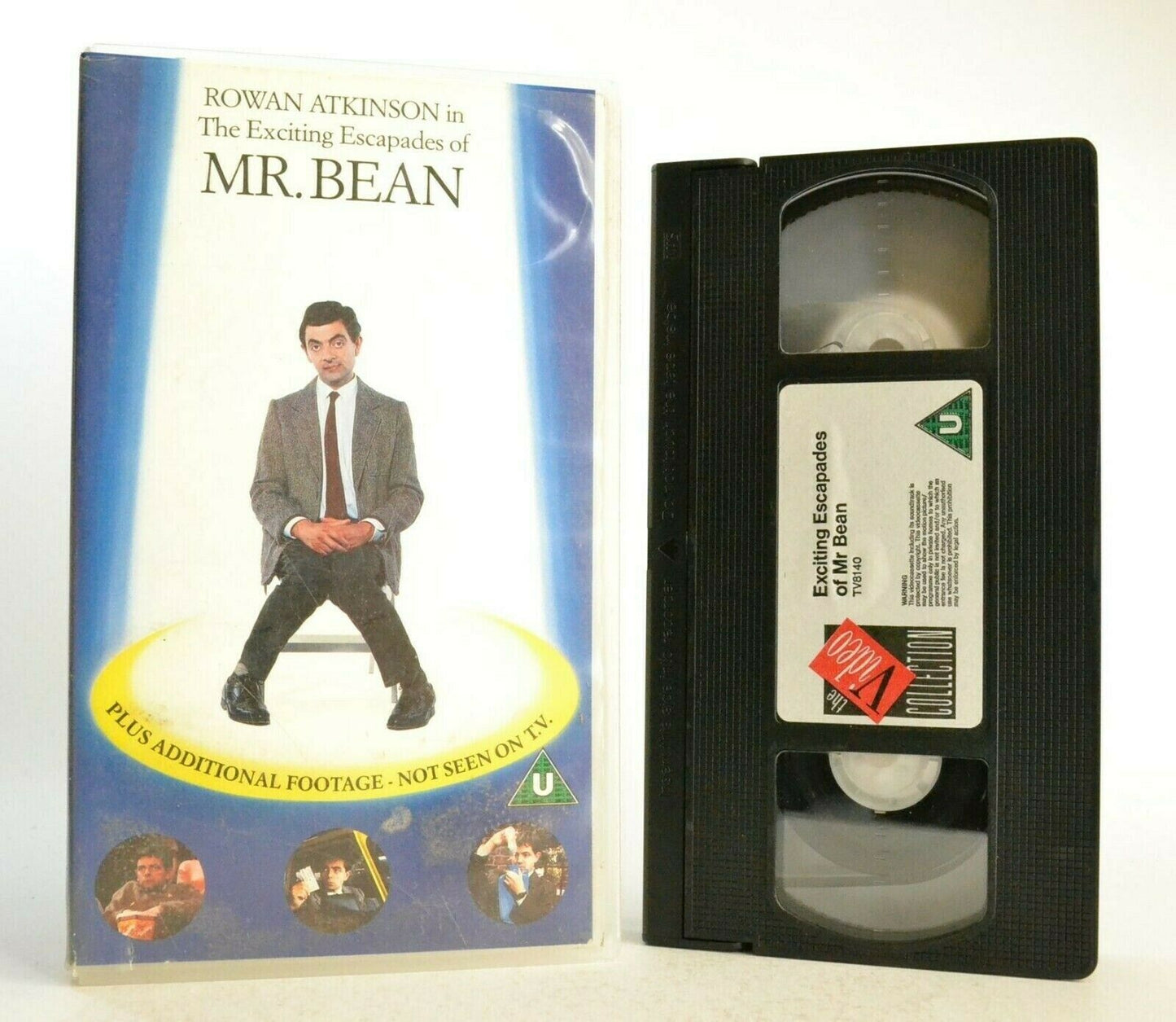 The Exciting Escapades Of Mr.Bean: Comedy Classic - R.Atkinson - Kids - Pal VHS-