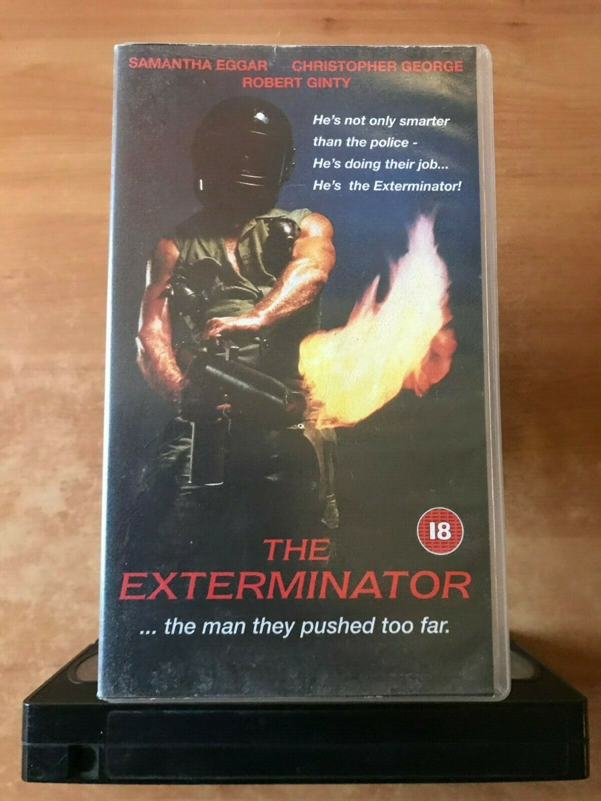 The Exterminator (1980): Crime Action - Grindhouse - Robert Ginty - Pal VHS-