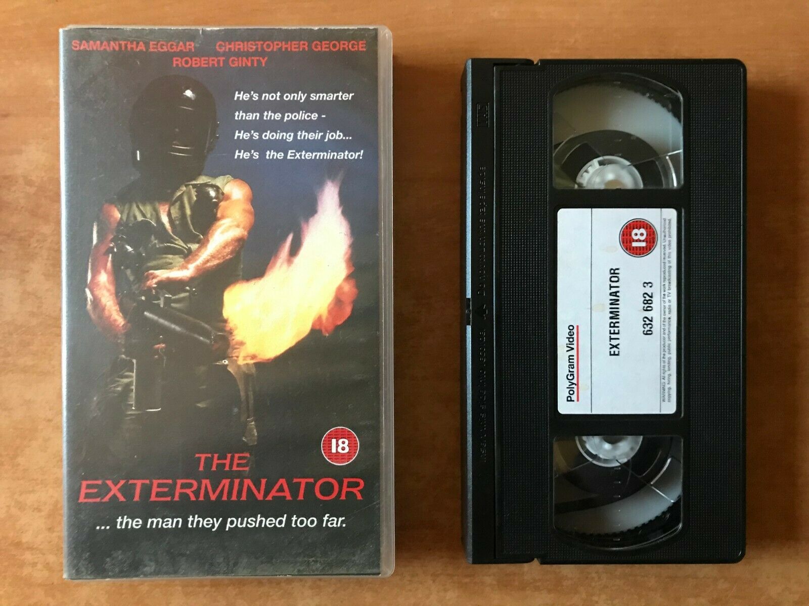 The Exterminator (1980): Crime Action - Grindhouse - Robert Ginty - Pal VHS-