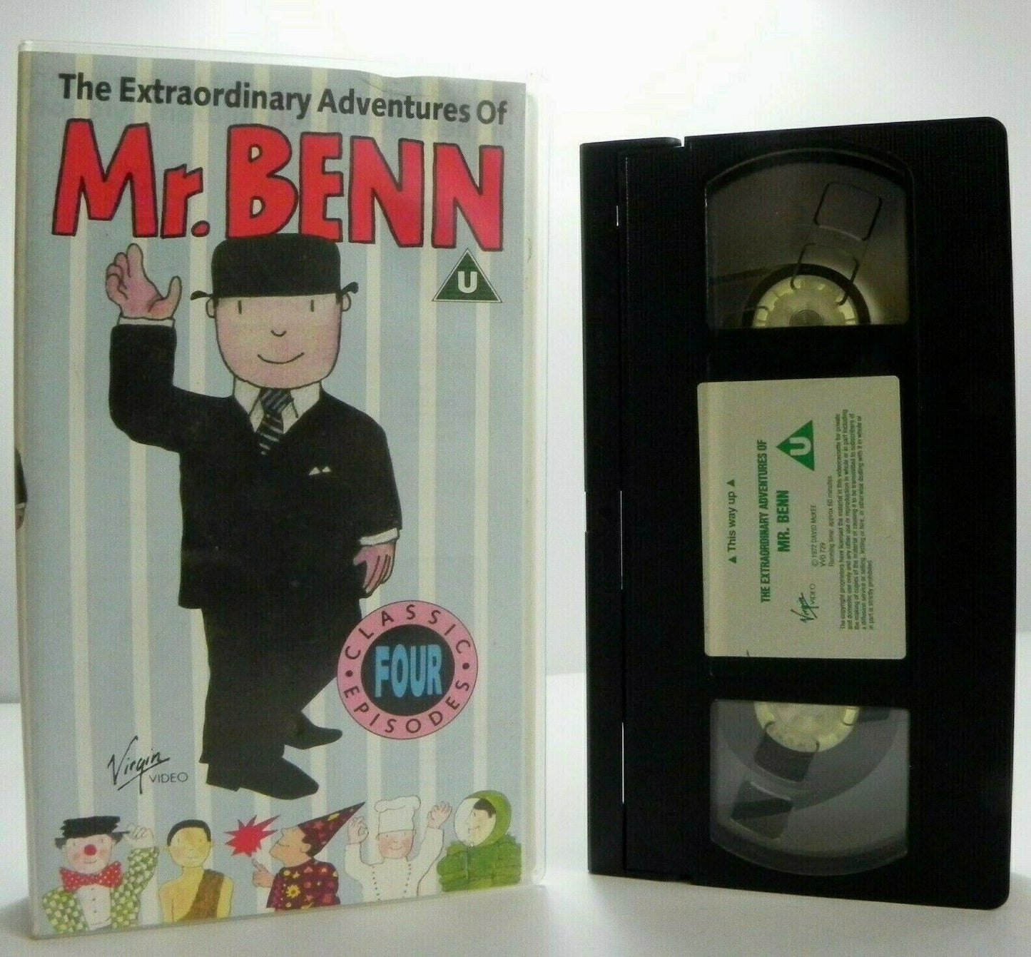 The Extraordinary Adventures Of Mr.Benn - Classic Episodes - Kids - Pal VHS-