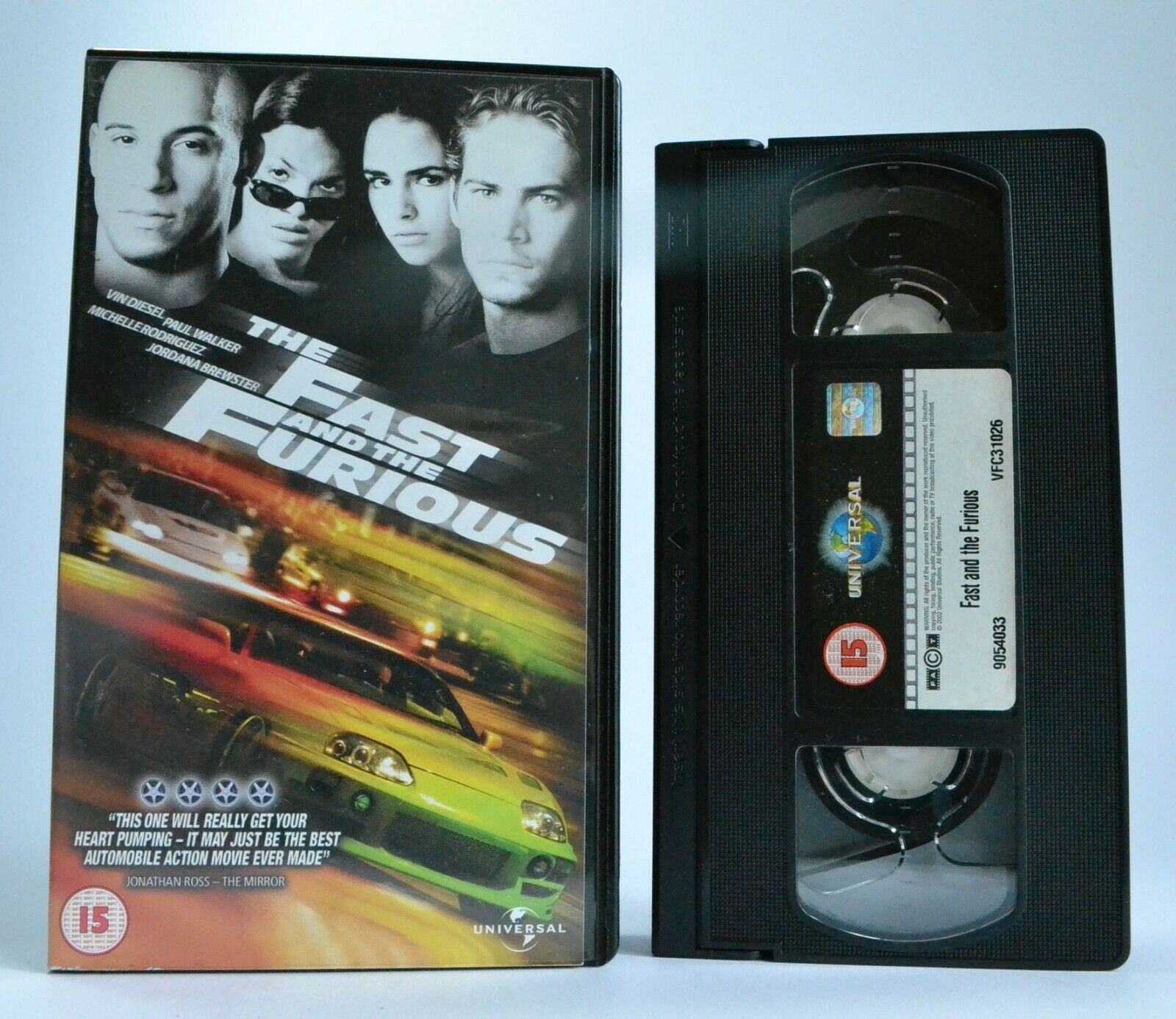 The Fast & The Furious: Turbo Street Cars [Vin Diesel] Racing Action Video - VHS-