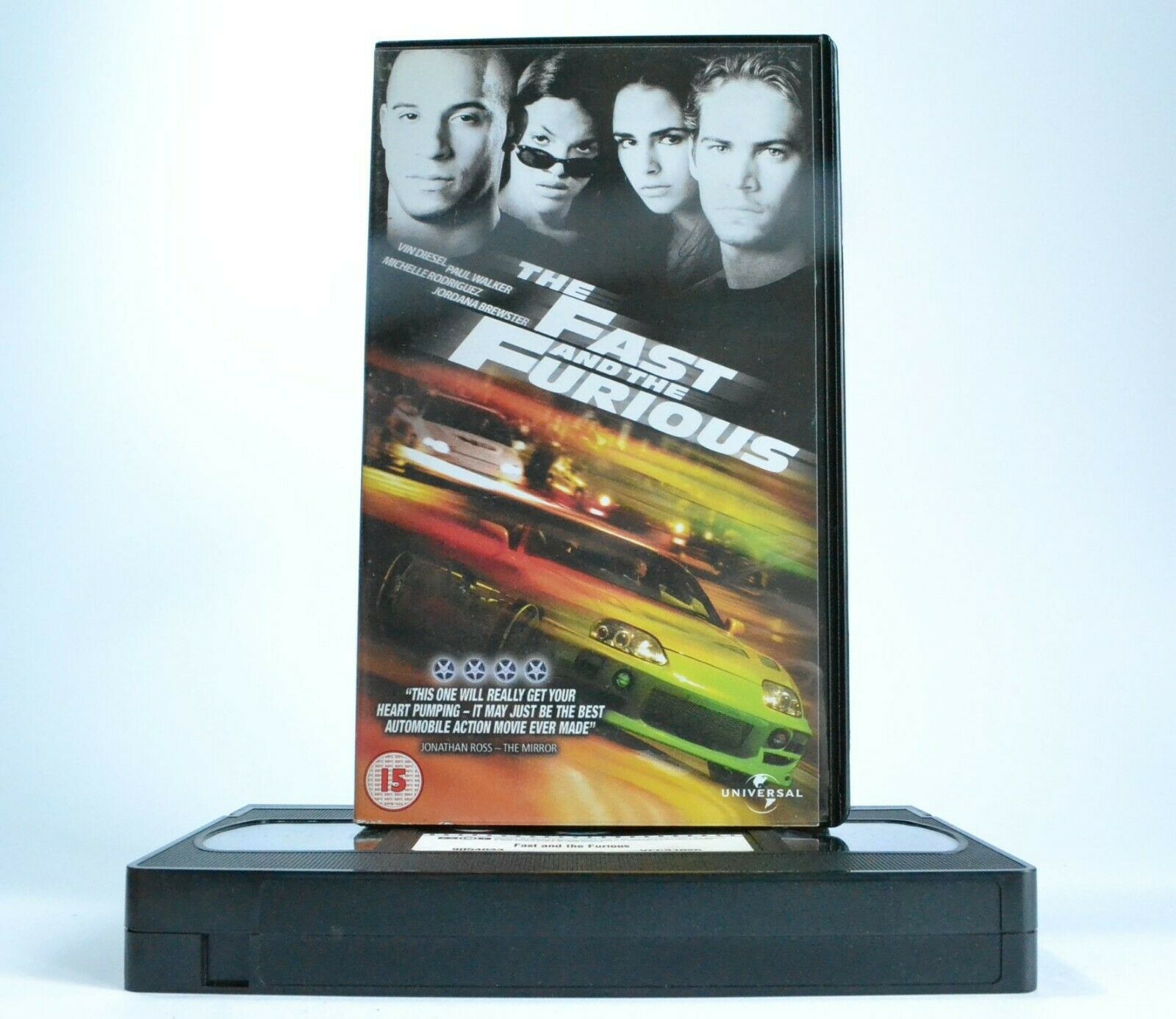 The Fast & The Furious: Turbo Street Cars [Vin Diesel] Racing Action Video - VHS-