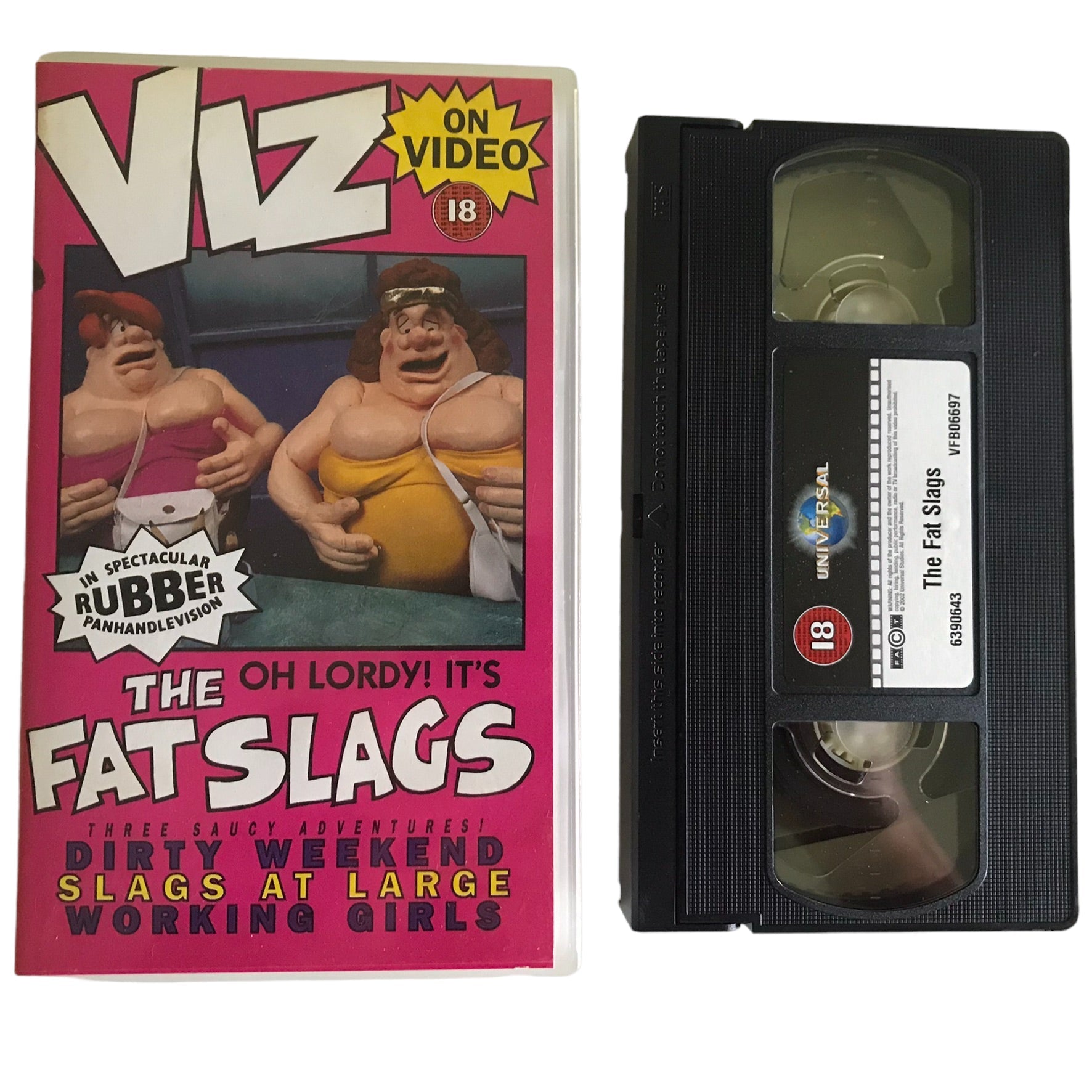 The Fat Slags - Universal - VFB06697 - Kids - Pal - VHS-