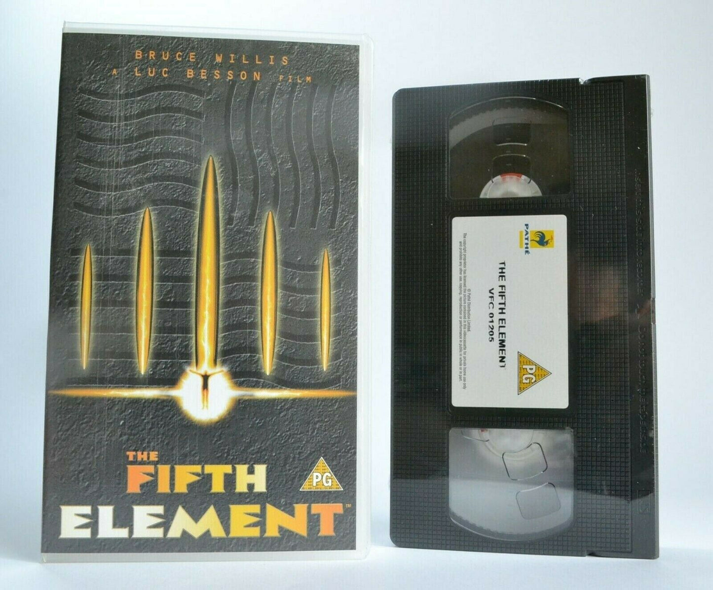 The Fifth Element (1997): Brand New Sealed - Sci-Fi - Bruce Willis - Kids - VHS-