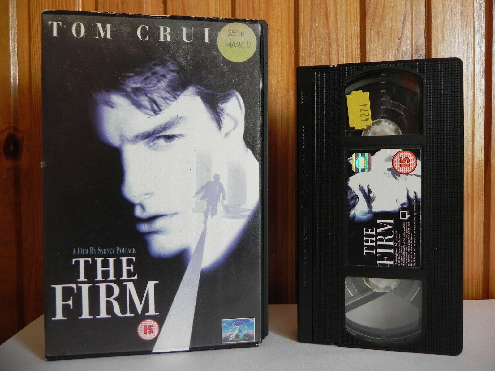 The Firm - Paramount - Thriller - Tom Cruise - Ed Harris - Big Box - Pal VHS-