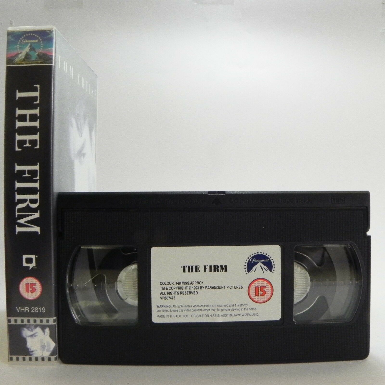 The Firm: S.Pollack Film - Thriller (1993) - Great Suspense - T.Cruise - VHS-