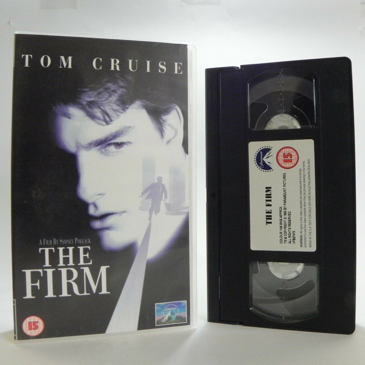 The Firm: S.Pollack Film - Thriller (1993) - Great Suspense - T.Cruise - VHS-