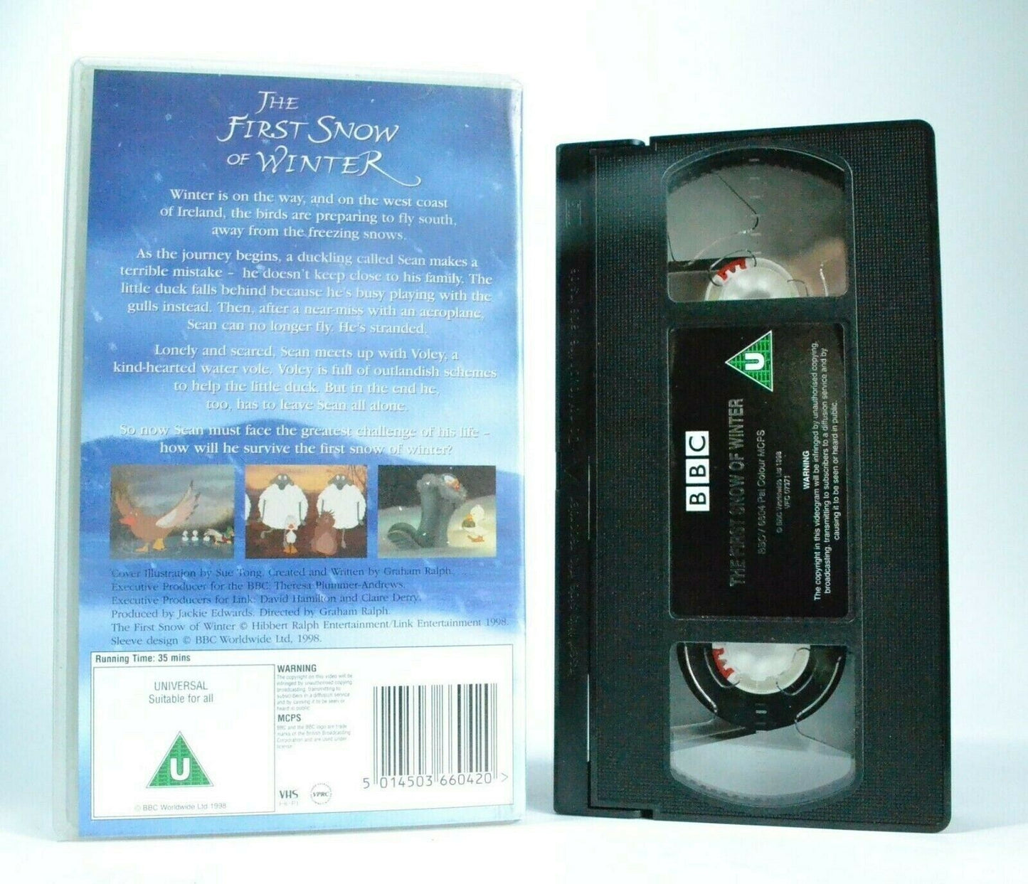 The First Snow Of Winter: (1988) BBC Animated Film - Classic Tale - Kids - VHS-