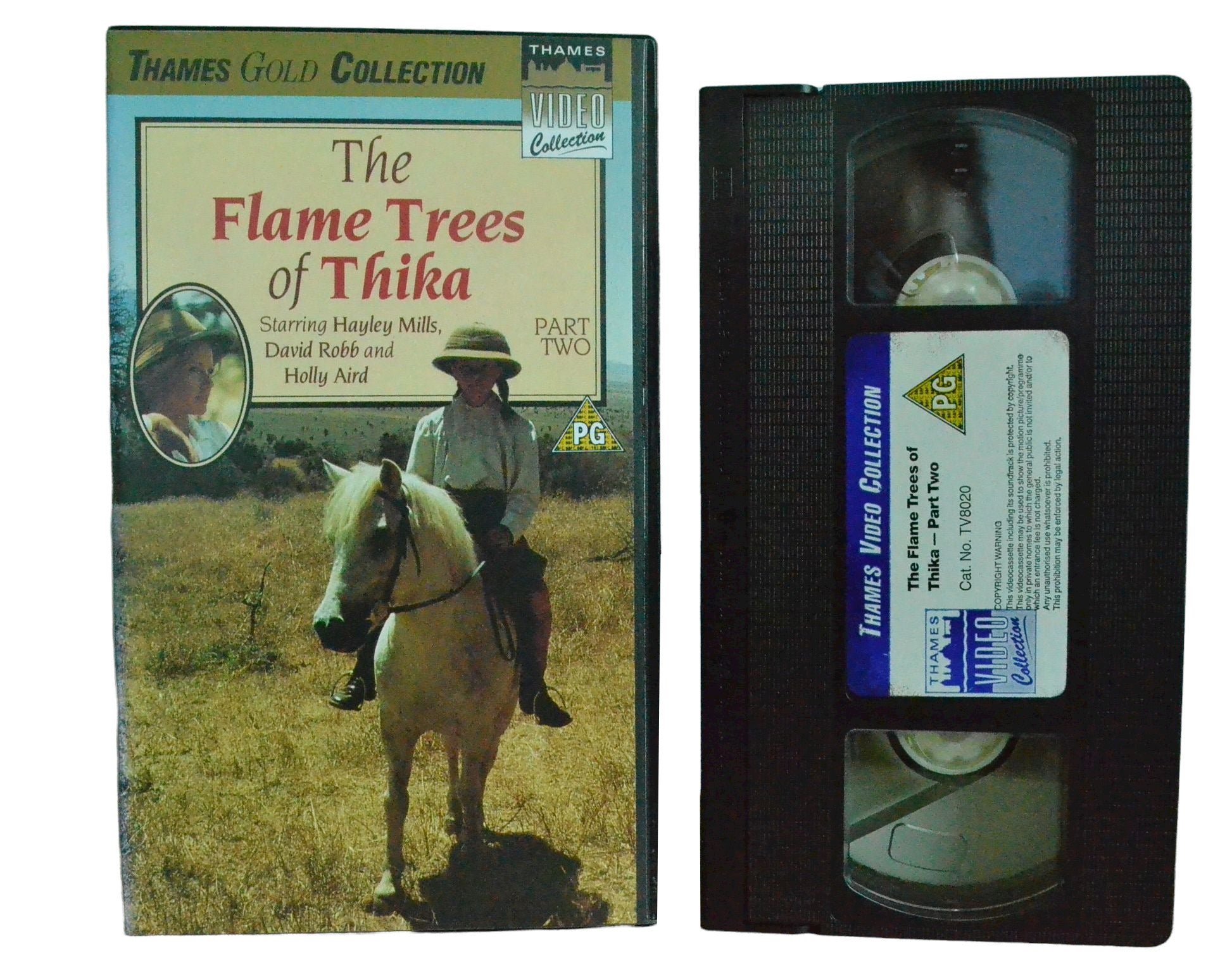 The Flame Tree Of Thika - Part Two - Hayley Mills - Thames Video Collection - Vintage - Pal VHS-