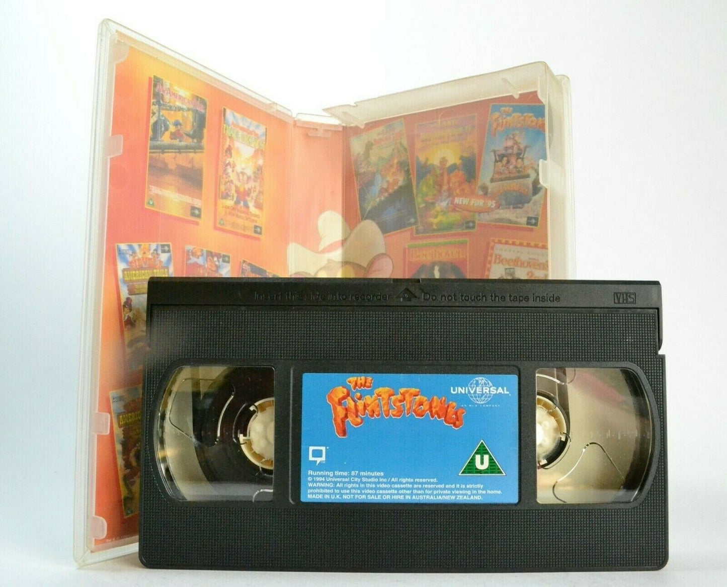 The Flintstones (1994) - Comedy - John Goodman / Rick Moranis - Children's - VHS-