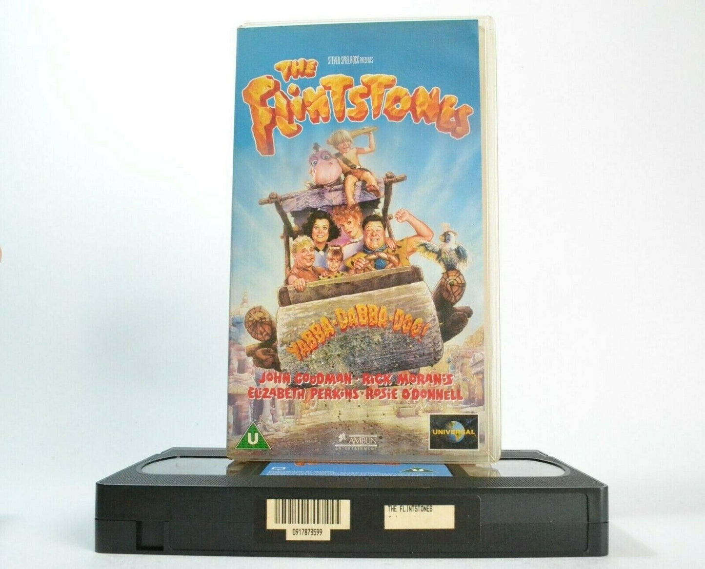 The Flintstones (1994) - Comedy - John Goodman / Rick Moranis - Children's - VHS-