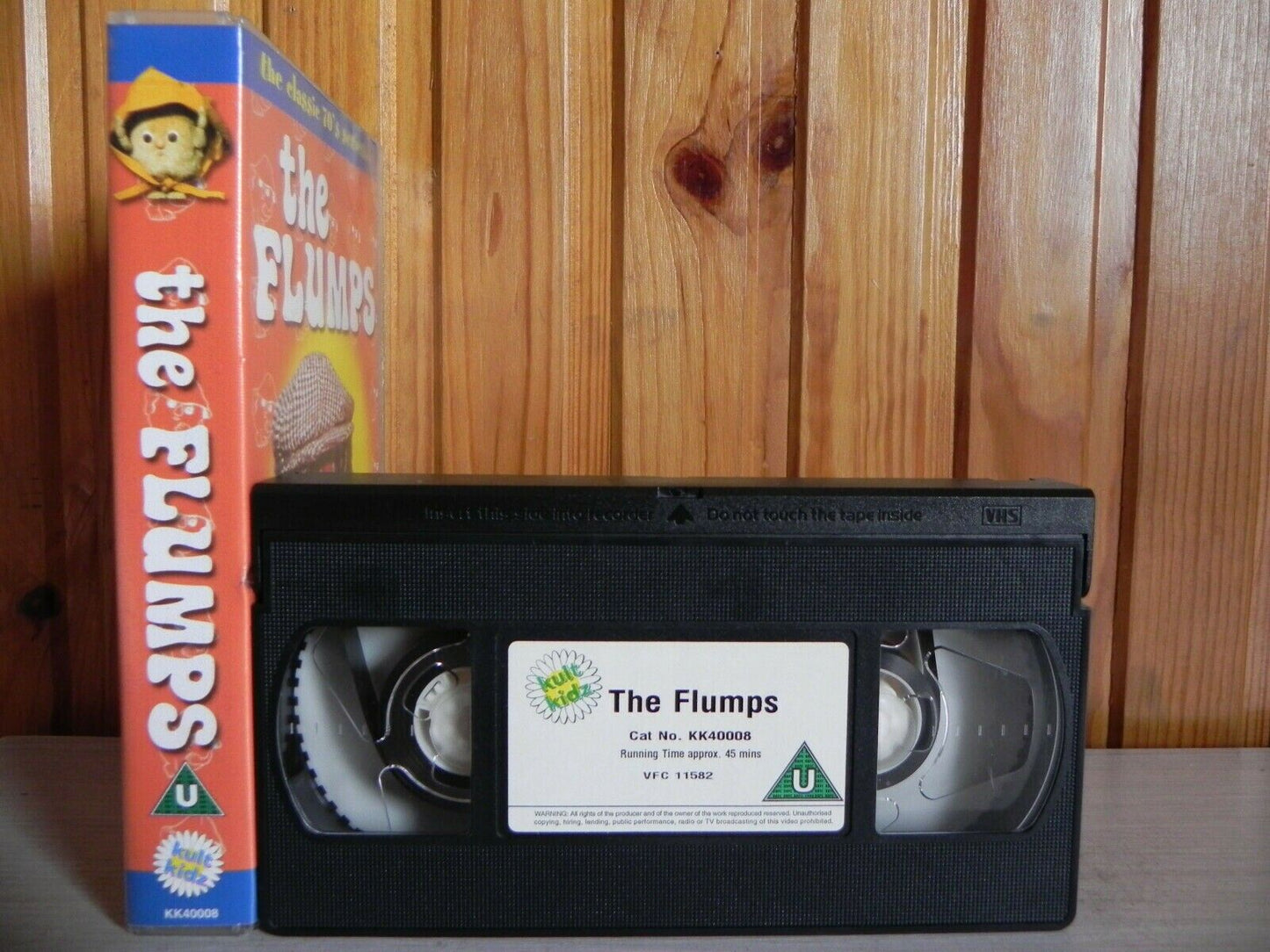 The Flumps - Kult Kidz - Classic 70's Series - 3 Episodes - Children's - Pal VHS-