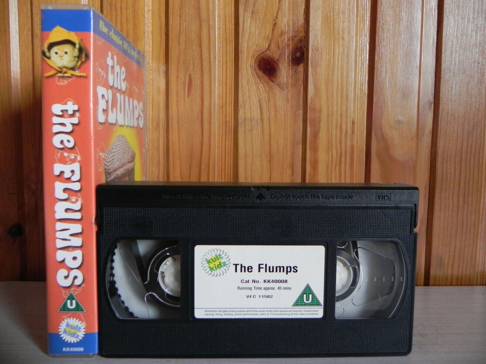 The Flumps - Kult Kidz - Classic 70's Series - 3 Episodes - Children's - Pal VHS-