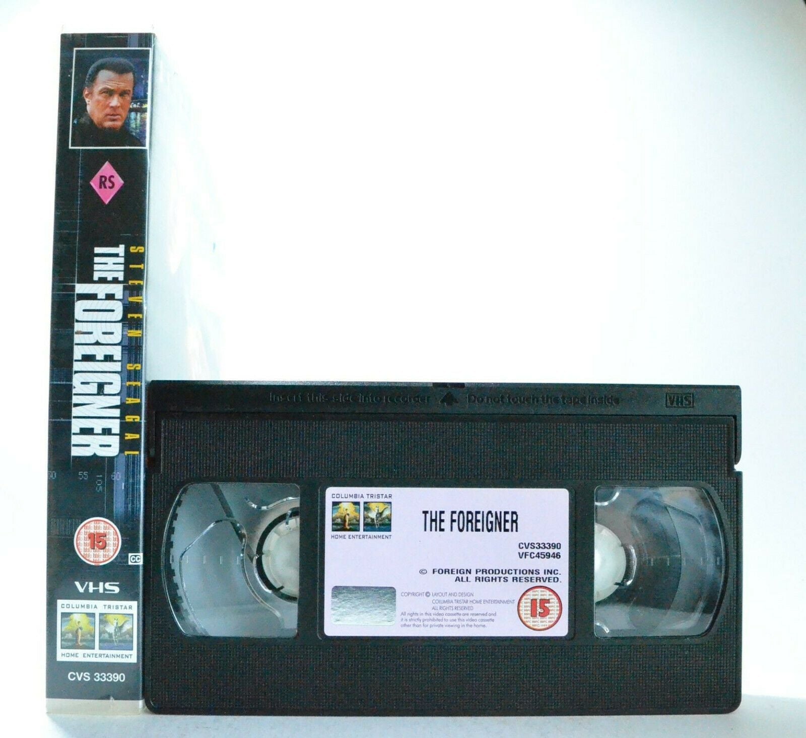 The Foreigner: Transporter S.Seagal - 1st Direct To Video - Aikido Action - VHS-