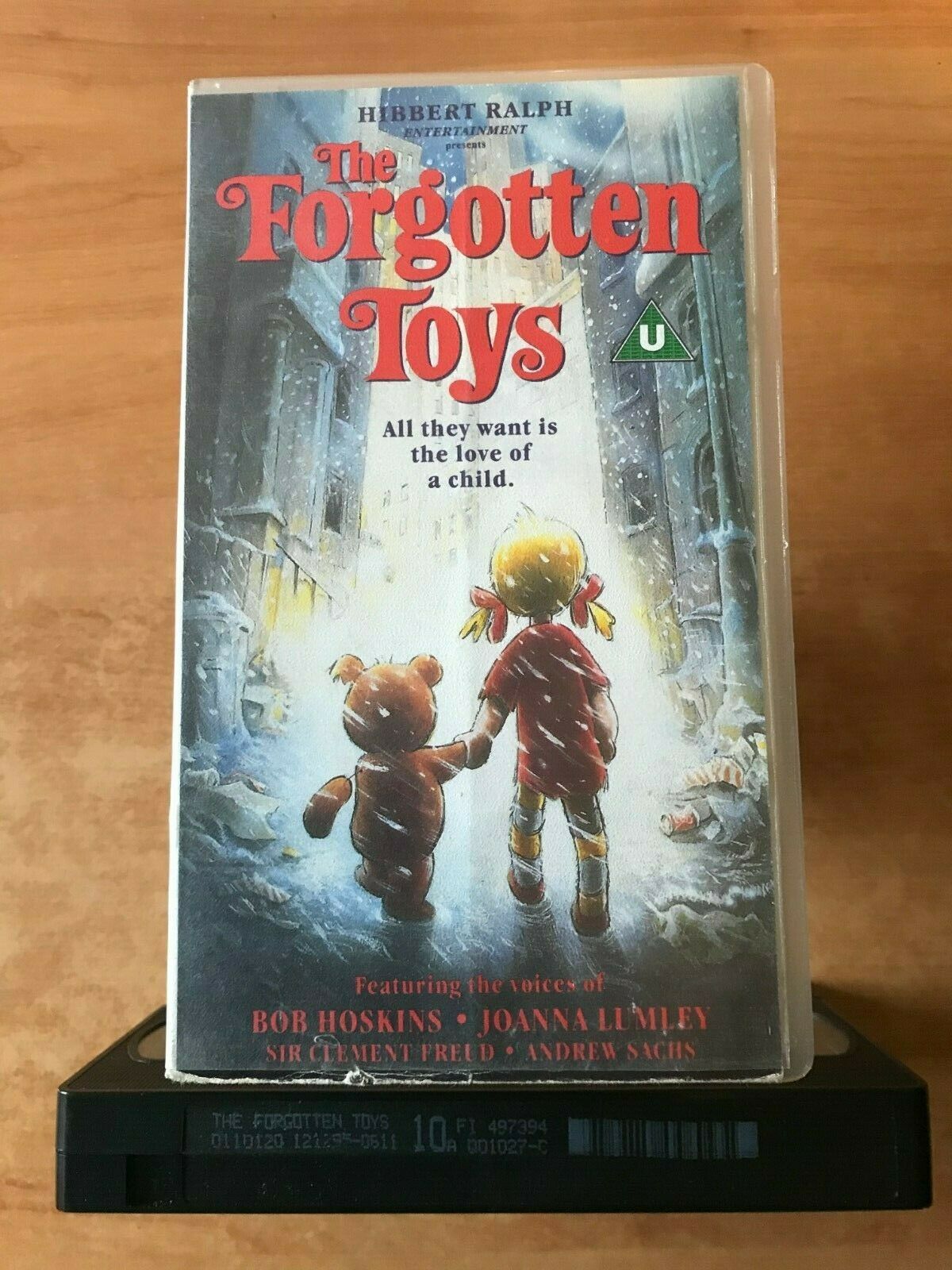 The Forgotten Toys: (1997) Made For TV - Animated [Bob Hoskins] Kids - Pal VHS-