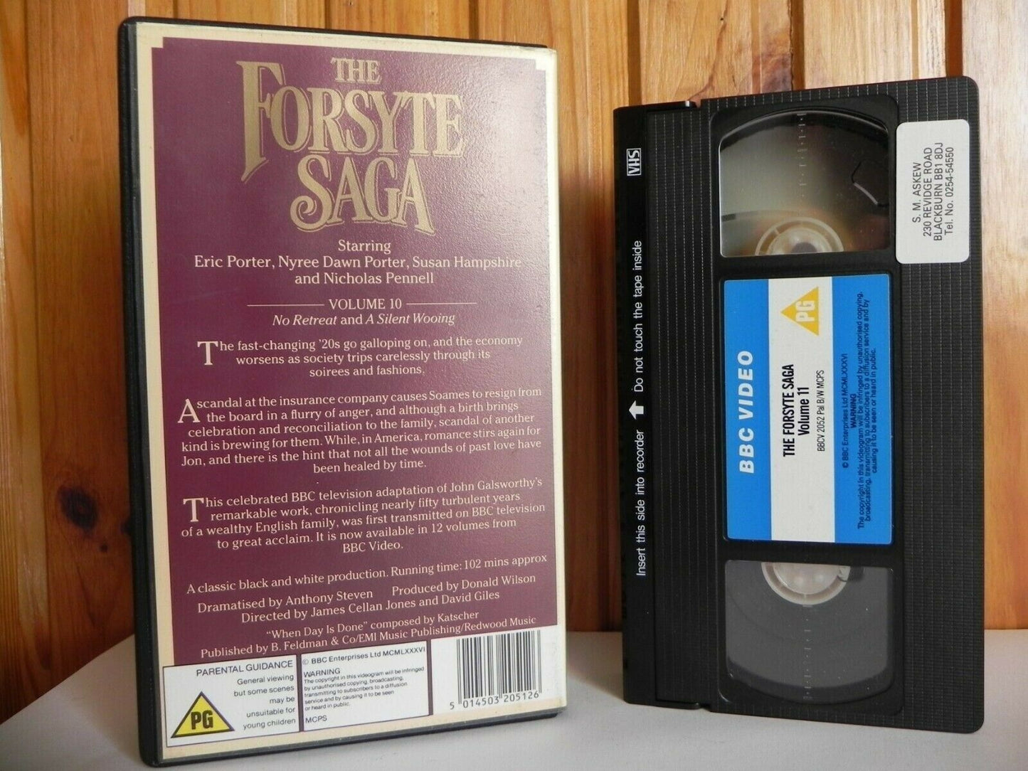 The Forsyte Saga - Volume 10 - Classic TV Drama - Epic Masterpiece - Pal VHS-